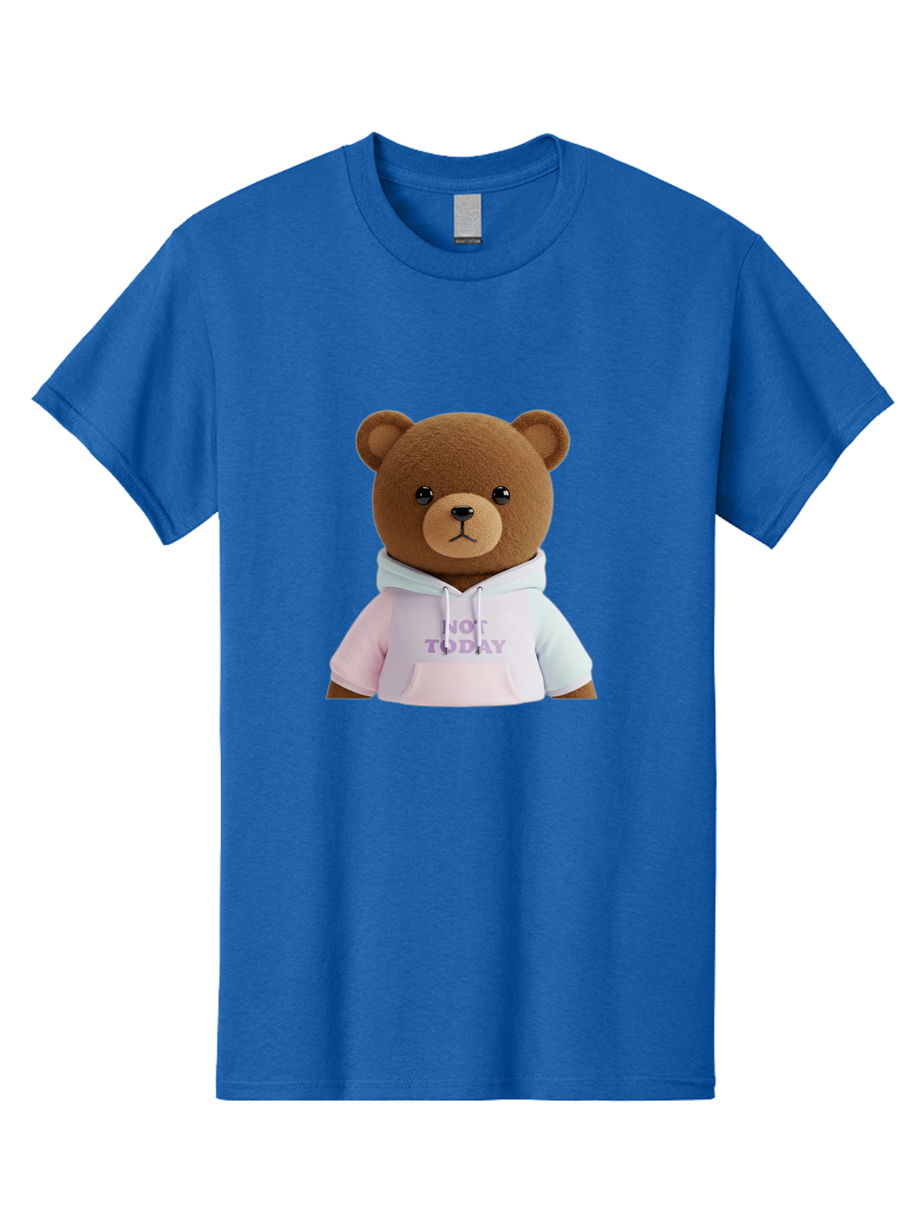 Not-Today-Teddy-Bear Men'S Graphic Tee, 100% Cotton, Comfortable Casual Summer Wear, Machine Washable, Vintage Camera, Old Camera, Antique Camera, Black Camera, Classic Photography, Photography Equipment, Nostalgic Device, Film Camera, Bak973