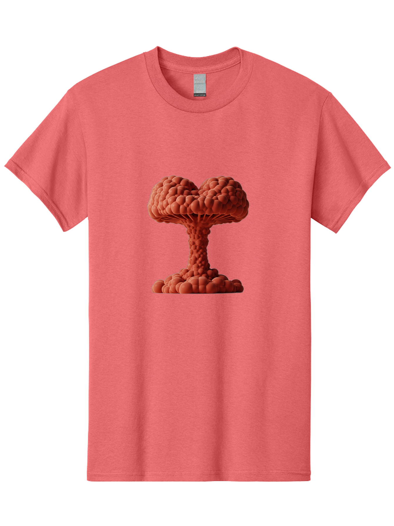 Nuclear-Explosion-2 Men'S Graphic Tee, 100% Cotton, Comfortable Casual Summer Wear, Machine Washable, Vintage Camera, Old Camera, Antique Camera, Black Camera, Classic Photography, Photography Equipment, Nostalgic Device, Film Camera, Bak977