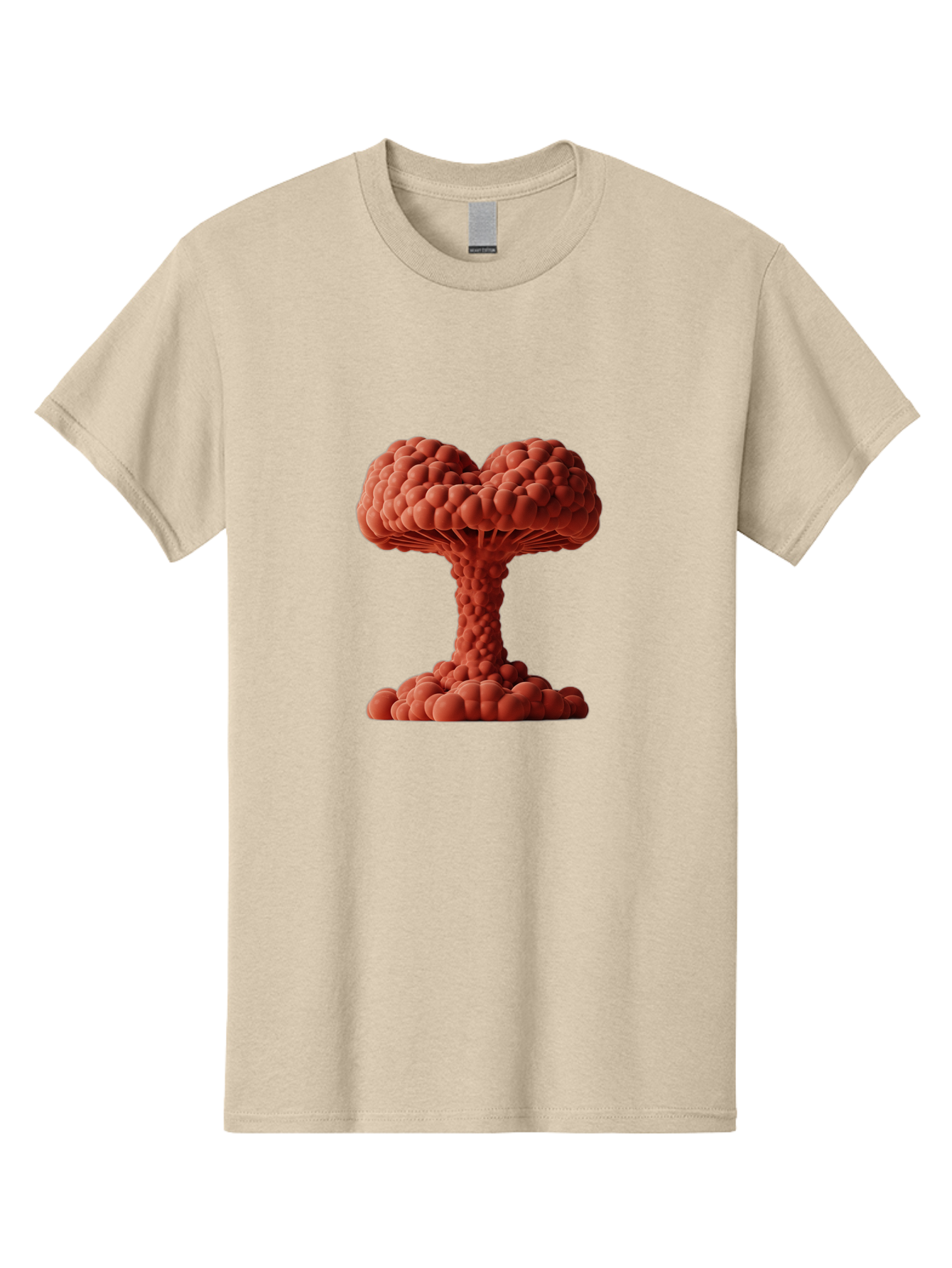 Nuclear-Explosion-2 Men'S Graphic Tee, 100% Cotton, Comfortable Casual Summer Wear, Machine Washable, Vintage Camera, Old Camera, Antique Camera, Black Camera, Classic Photography, Photography Equipment, Nostalgic Device, Film Camera, Bak977