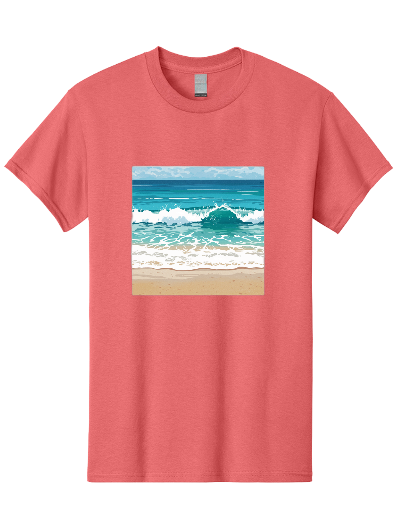 Ocean-Waves Men'S Graphic Tee, 100% Cotton, Comfortable Casual Summer Wear, Machine Washable, Vintage Camera, Old Camera, Antique Camera, Black Camera, Classic Photography, Photography Equipment, Nostalgic Device, Film Camera, Camera Art Bak988