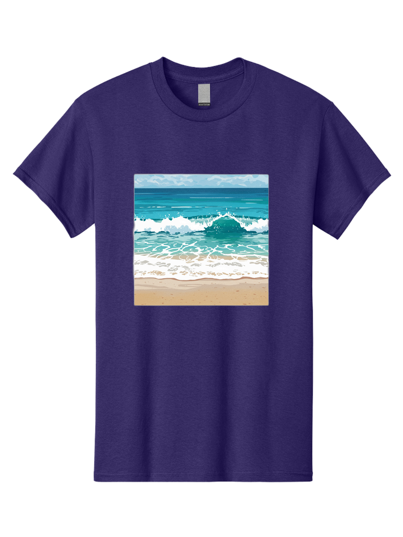 Ocean-Waves Men'S Graphic Tee, 100% Cotton, Comfortable Casual Summer Wear, Machine Washable, Vintage Camera, Old Camera, Antique Camera, Black Camera, Classic Photography, Photography Equipment, Nostalgic Device, Film Camera, Camera Art Bak988