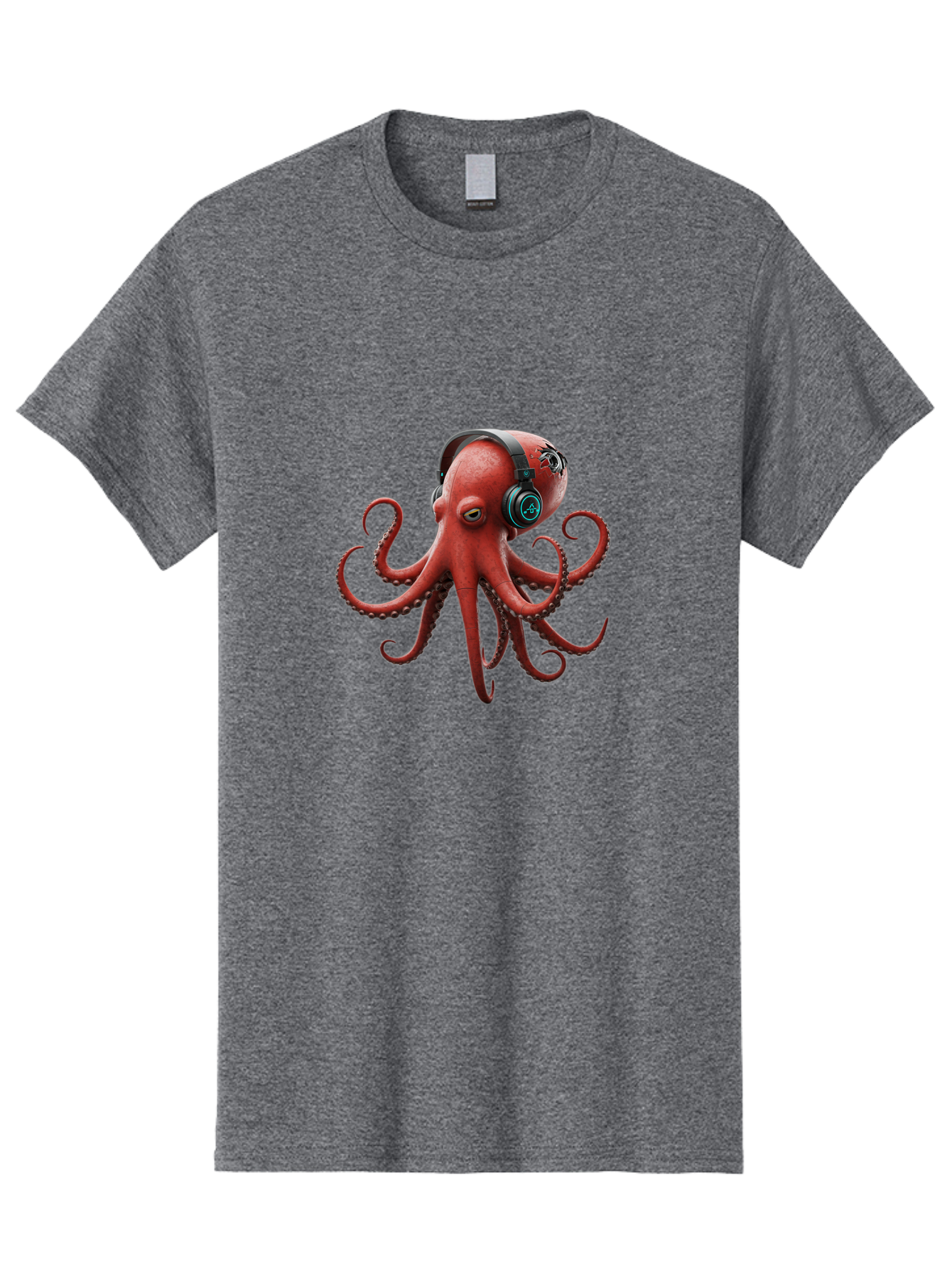 Octopus-Dj Men'S Graphic Tee, 100% Cotton, Comfortable Casual Summer Wear, Machine Washable, Vintage Camera, Old Camera, Antique Camera, Black Camera, Classic Photography, Photography Equipment, Nostalgic Device, Film Camera, Camera Art Bak989