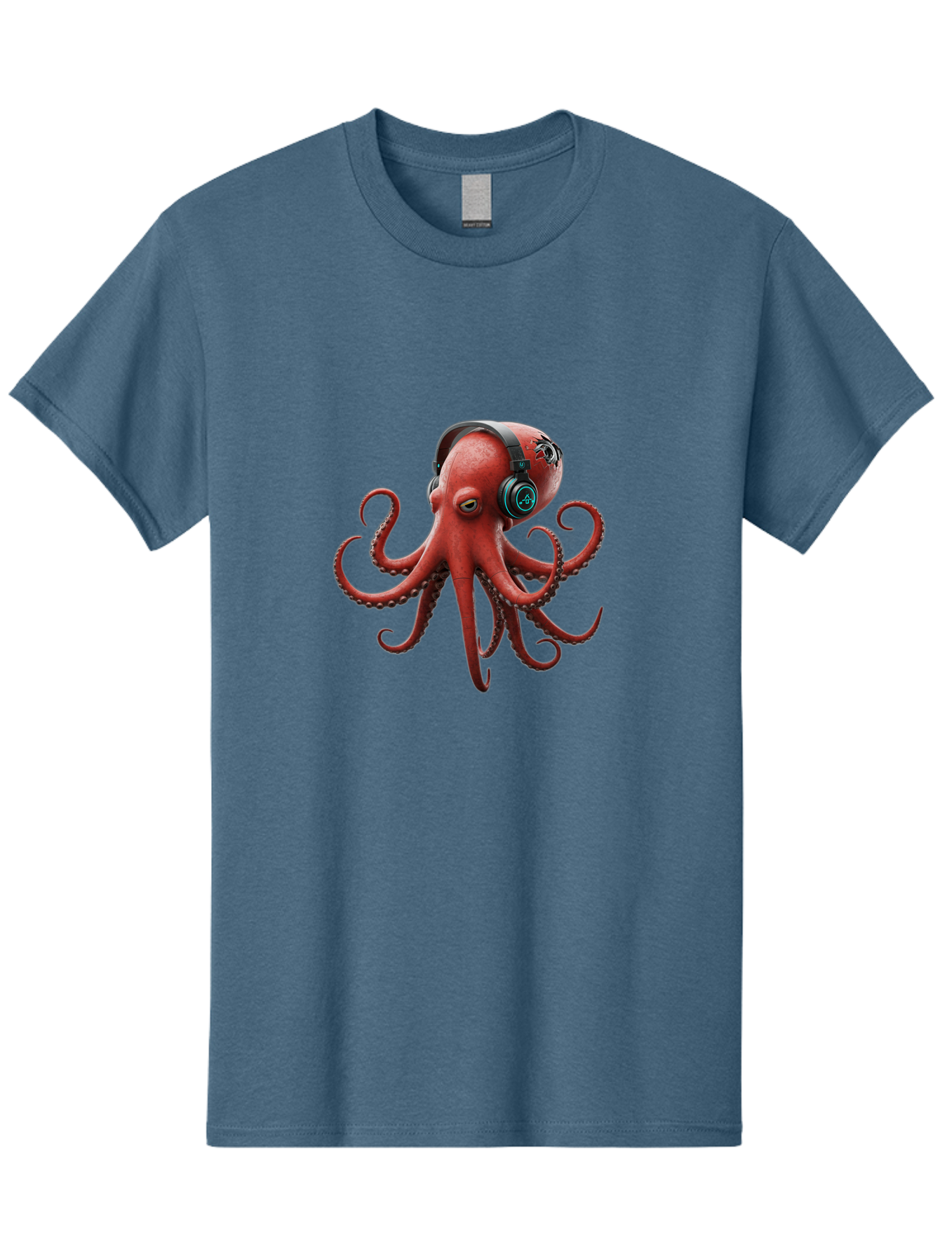 Octopus-Dj Men'S Graphic Tee, 100% Cotton, Comfortable Casual Summer Wear, Machine Washable, Vintage Camera, Old Camera, Antique Camera, Black Camera, Classic Photography, Photography Equipment, Nostalgic Device, Film Camera, Camera Art Bak989