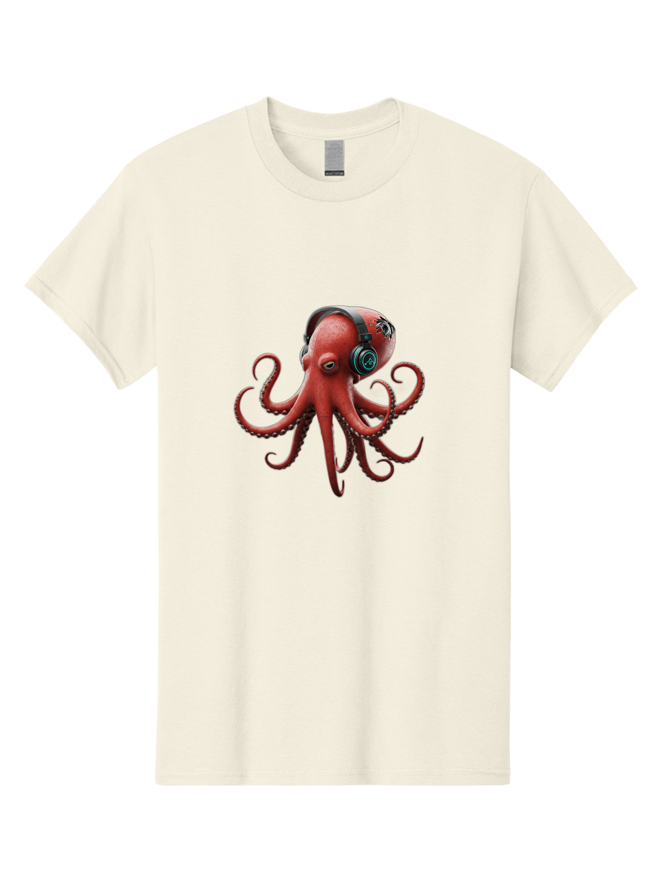 Octopus-Dj Men'S Graphic Tee, 100% Cotton, Comfortable Casual Summer Wear, Machine Washable, Vintage Camera, Old Camera, Antique Camera, Black Camera, Classic Photography, Photography Equipment, Nostalgic Device, Film Camera, Camera Art Bak989