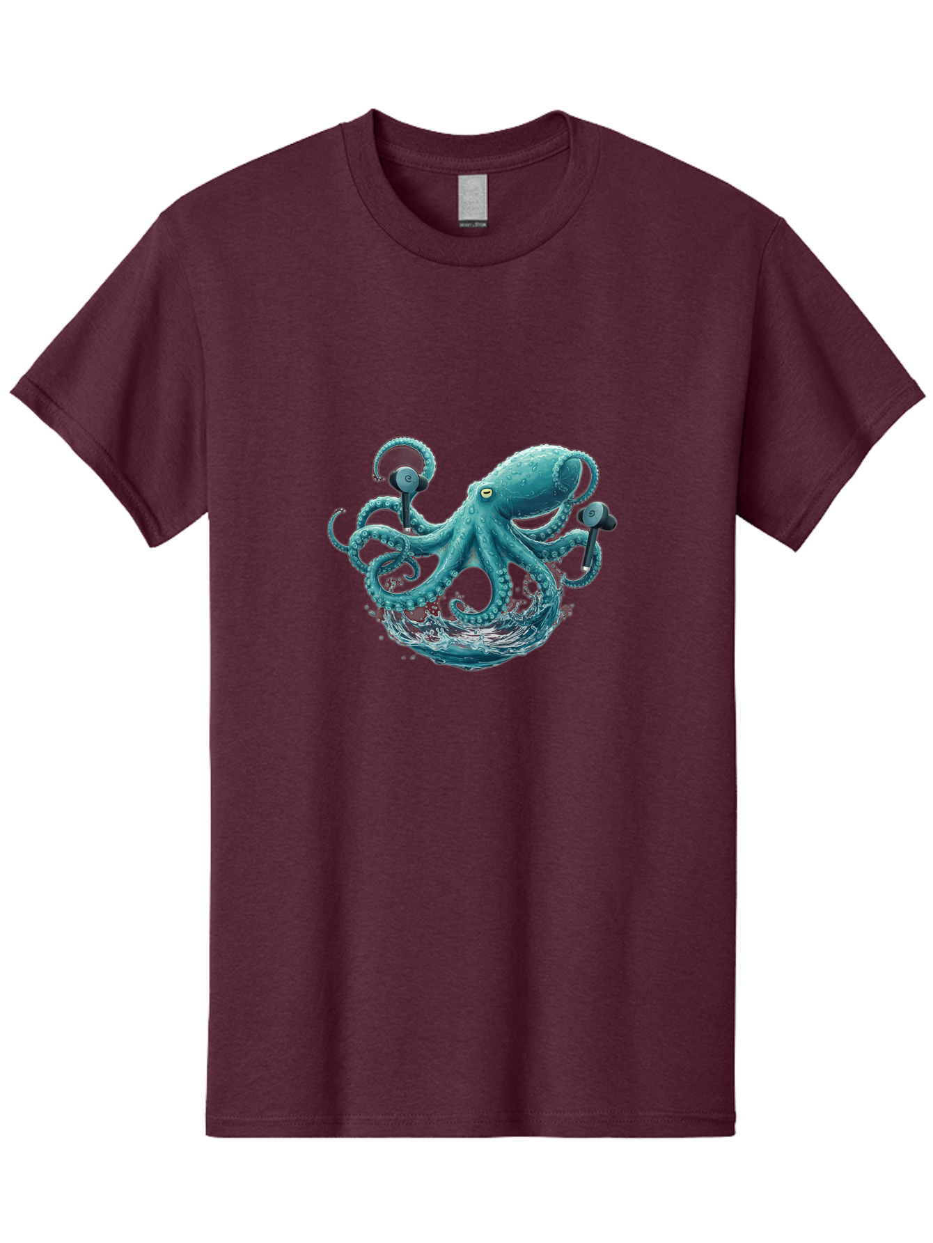 Octopus Men'S Graphic Tee, 100% Cotton, Comfortable Casual Summer Wear, Machine Washable, Vintage Camera, Old Camera, Antique Camera, Black Camera, Classic Photography, Photography Equipment, Nostalgic Device, Film Camera, Camera Art Bak993