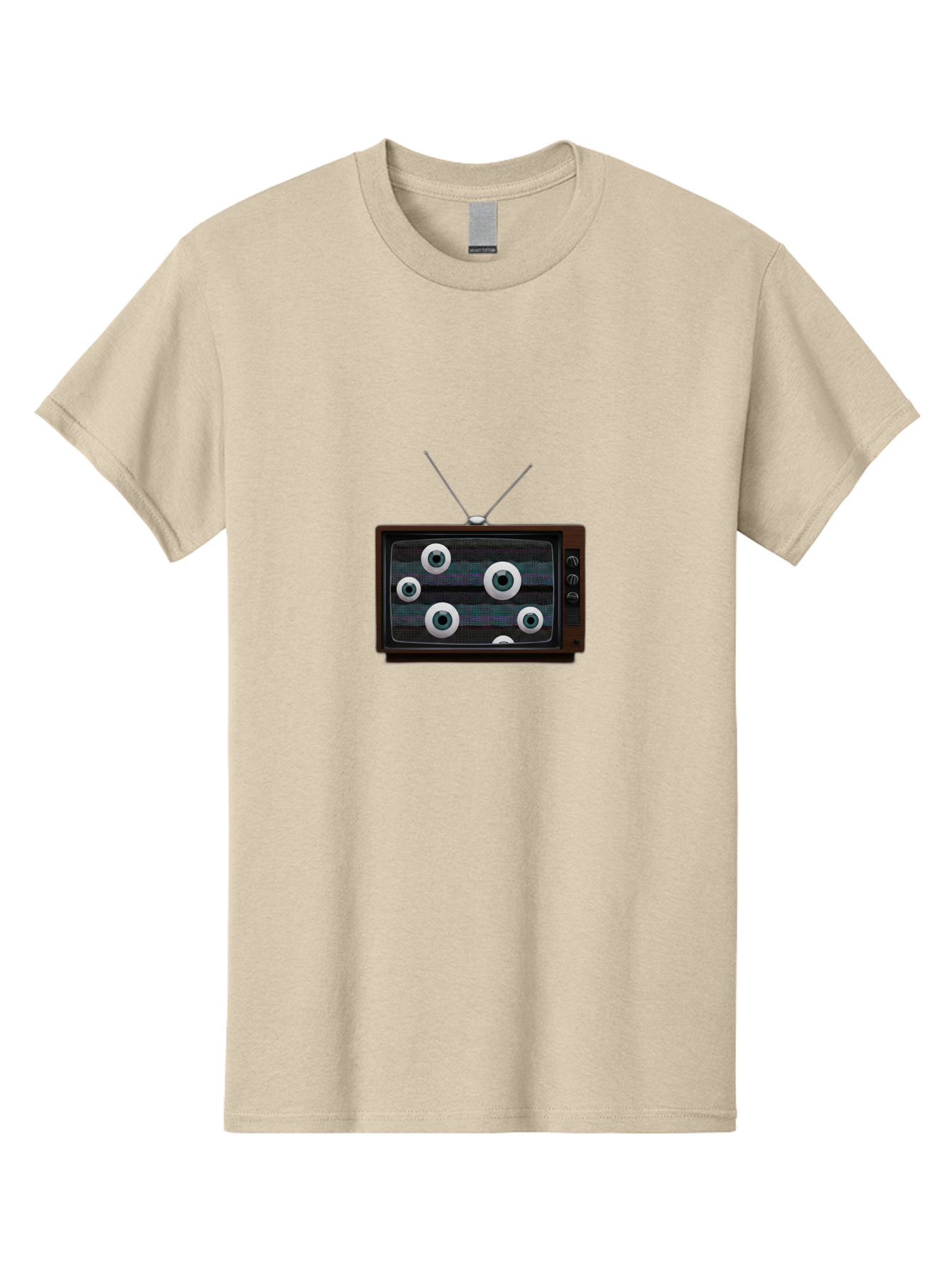 Old-Tv-Set Men'S Graphic Tee, 100% Cotton, Comfortable Casual Summer Wear, Machine Washable, Vintage Camera, Old Camera, Antique Camera, Black Camera, Classic Photography, Photography Equipment, Nostalgic Device, Film Camera, Camera Art Bak995