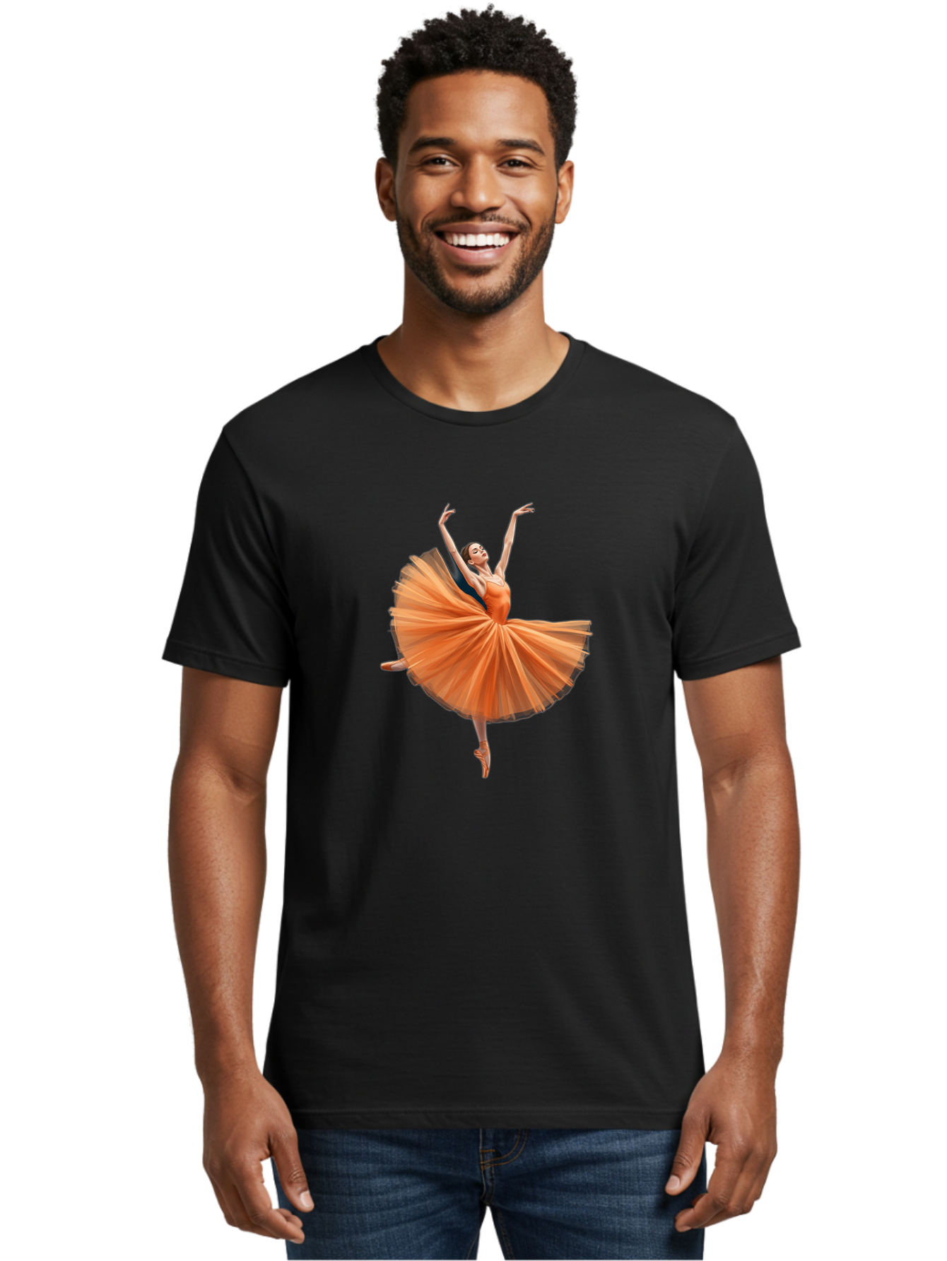 Orange-Ballerina Men'S Graphic Tee, 100% Cotton, Comfortable Casual Summer Wear, Machine Washable, Vintage Camera, Old Camera, Antique Camera, Black Camera, Classic Photography, Photography Equipment, Nostalgic Device, Film Camera, Camera Art Bal001