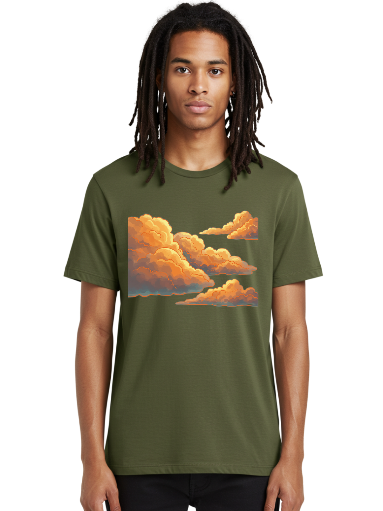 Orange-Clouds Men'S Graphic Tee, 100% Cotton, Comfortable Casual Summer Wear, Machine Washable, Vintage Camera, Old Camera, Antique Camera, Black Camera, Classic Photography, Photography Equipment, Nostalgic Device, Film Camera, Camera Art Bal002