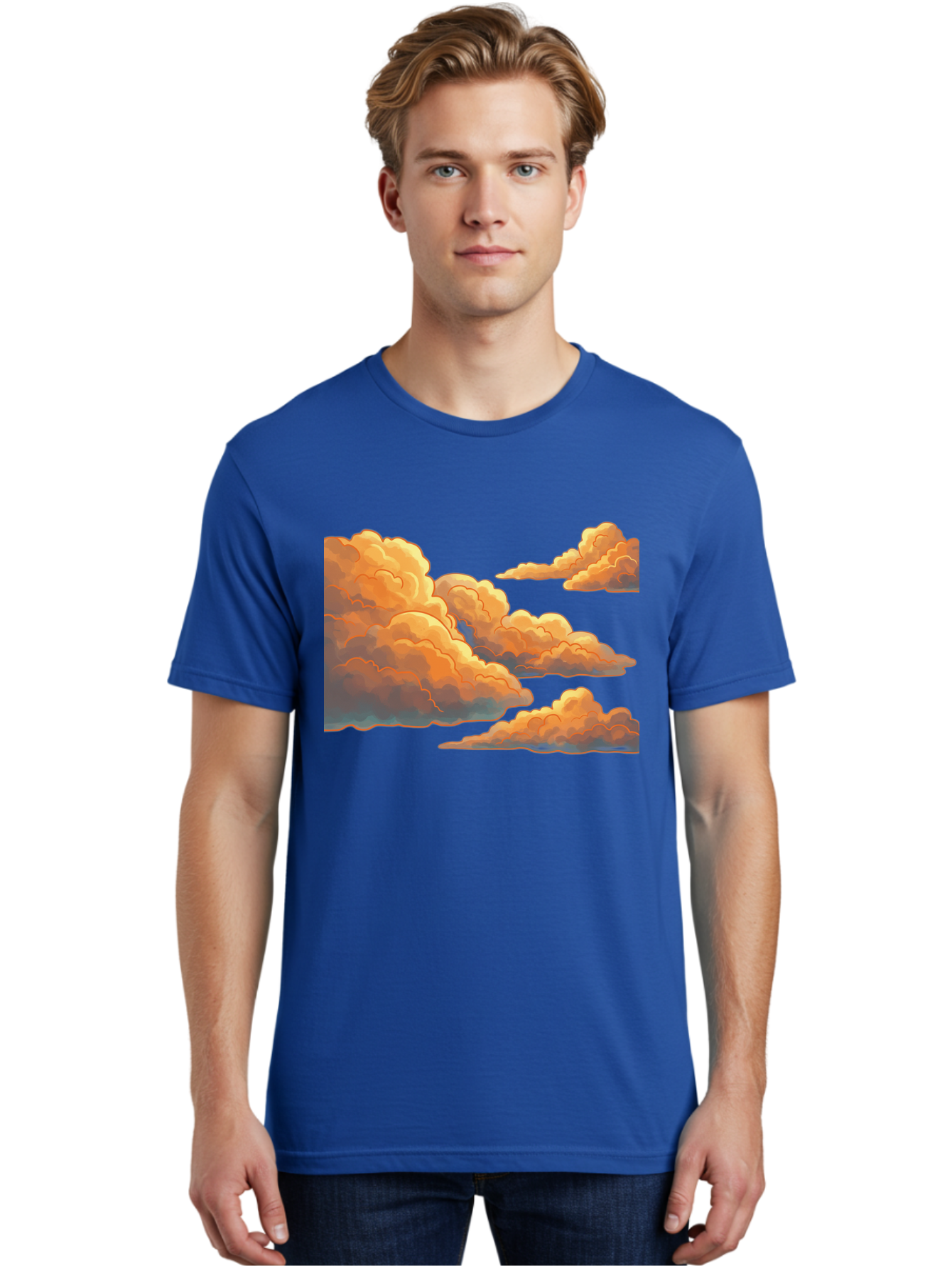 Orange-Clouds Men'S Graphic Tee, 100% Cotton, Comfortable Casual Summer Wear, Machine Washable, Vintage Camera, Old Camera, Antique Camera, Black Camera, Classic Photography, Photography Equipment, Nostalgic Device, Film Camera, Camera Art Bal002