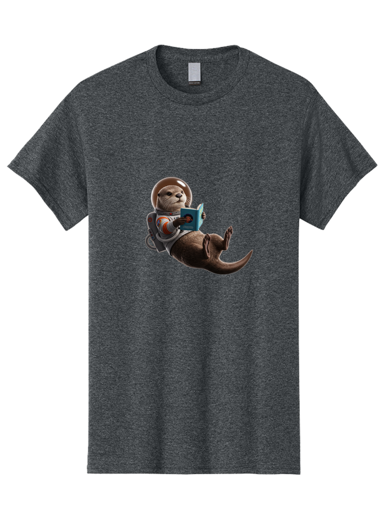 Otter-In-Spacesuit-Reading-Book Men'S Graphic Tee, 100% Cotton, Comfortable Casual Summer Wear, Machine Washable, Vintage Camera, Old Camera, Antique Camera, Black Camera, Classic Photography, Photography Equipment, Nostalgic Device, Bal010