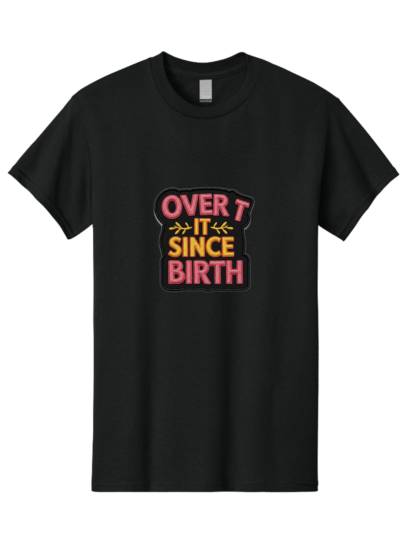 Over-It-Since-Birth-1 Men'S Graphic Tee, 100% Cotton, Comfortable Casual Summer Wear, Machine Washable, Vintage Camera, Old Camera, Antique Camera, Black Camera, Classic Photography, Photography Equipment, Nostalgic Device, Film Camera, Bal013