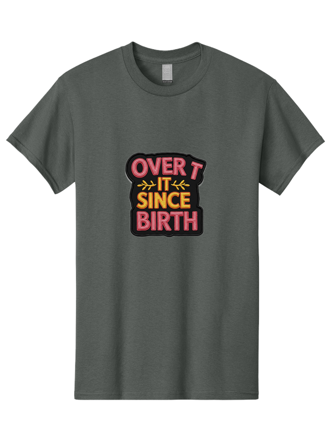 Over-It-Since-Birth-1 Men'S Graphic Tee, 100% Cotton, Comfortable Casual Summer Wear, Machine Washable, Vintage Camera, Old Camera, Antique Camera, Black Camera, Classic Photography, Photography Equipment, Nostalgic Device, Film Camera, Bal013