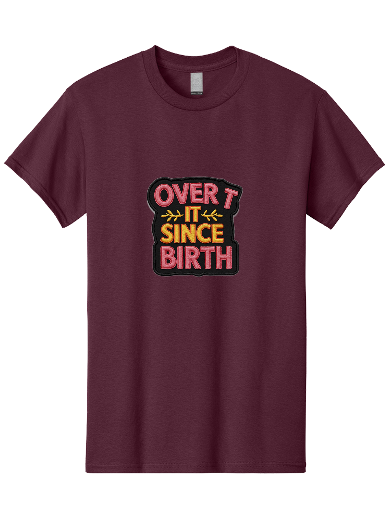 Over-It-Since-Birth-1 Men'S Graphic Tee, 100% Cotton, Comfortable Casual Summer Wear, Machine Washable, Vintage Camera, Old Camera, Antique Camera, Black Camera, Classic Photography, Photography Equipment, Nostalgic Device, Film Camera, Bal013