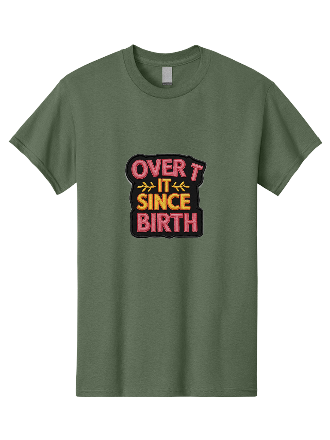 Over-It-Since-Birth-1 Men'S Graphic Tee, 100% Cotton, Comfortable Casual Summer Wear, Machine Washable, Vintage Camera, Old Camera, Antique Camera, Black Camera, Classic Photography, Photography Equipment, Nostalgic Device, Film Camera, Bal013