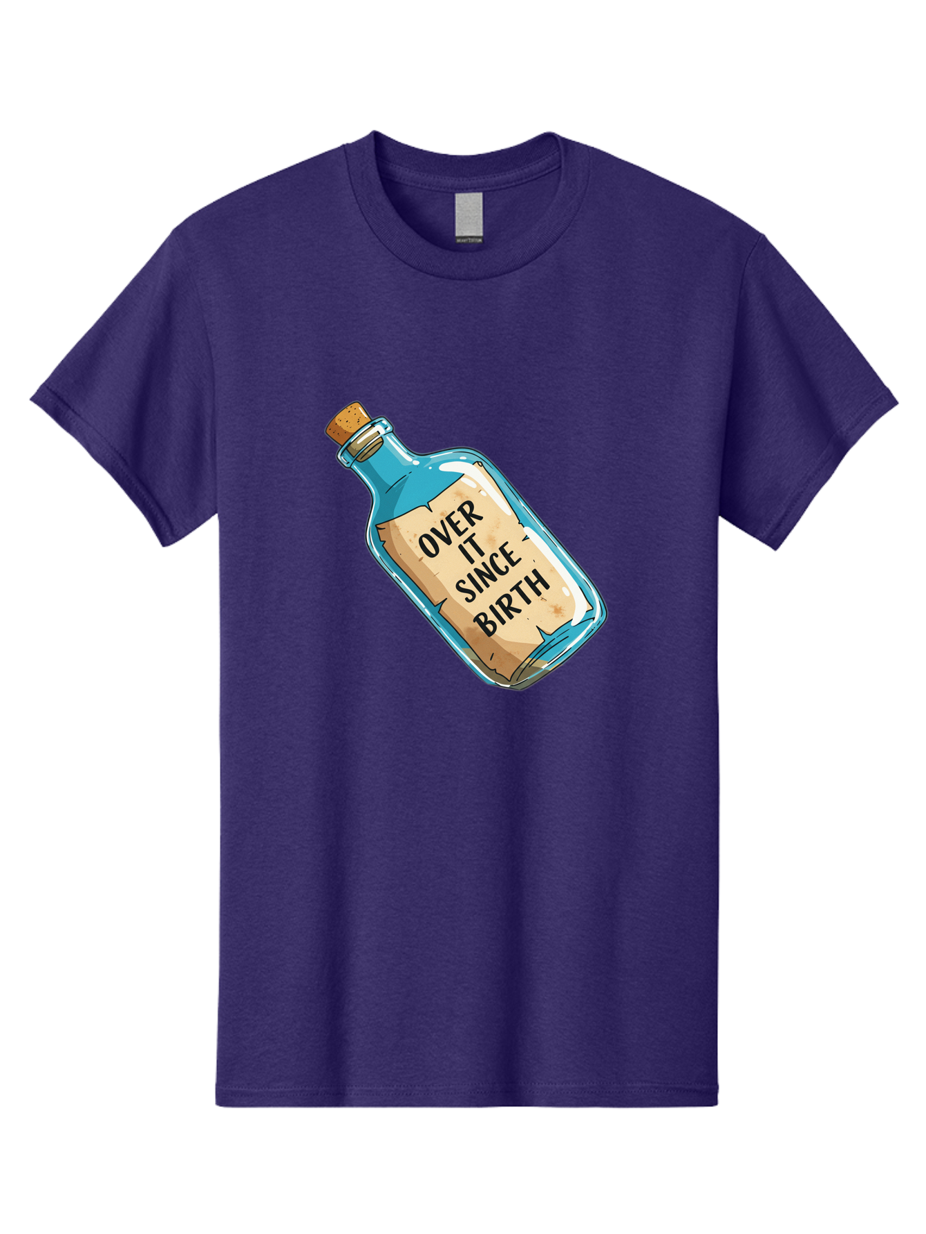 Over-It-Since-Birth-3 Men'S Graphic Tee, 100% Cotton, Comfortable Casual Summer Wear, Machine Washable, Vintage Camera, Old Camera, Antique Camera, Black Camera, Classic Photography, Photography Equipment, Nostalgic Device, Film Camera, Bal015