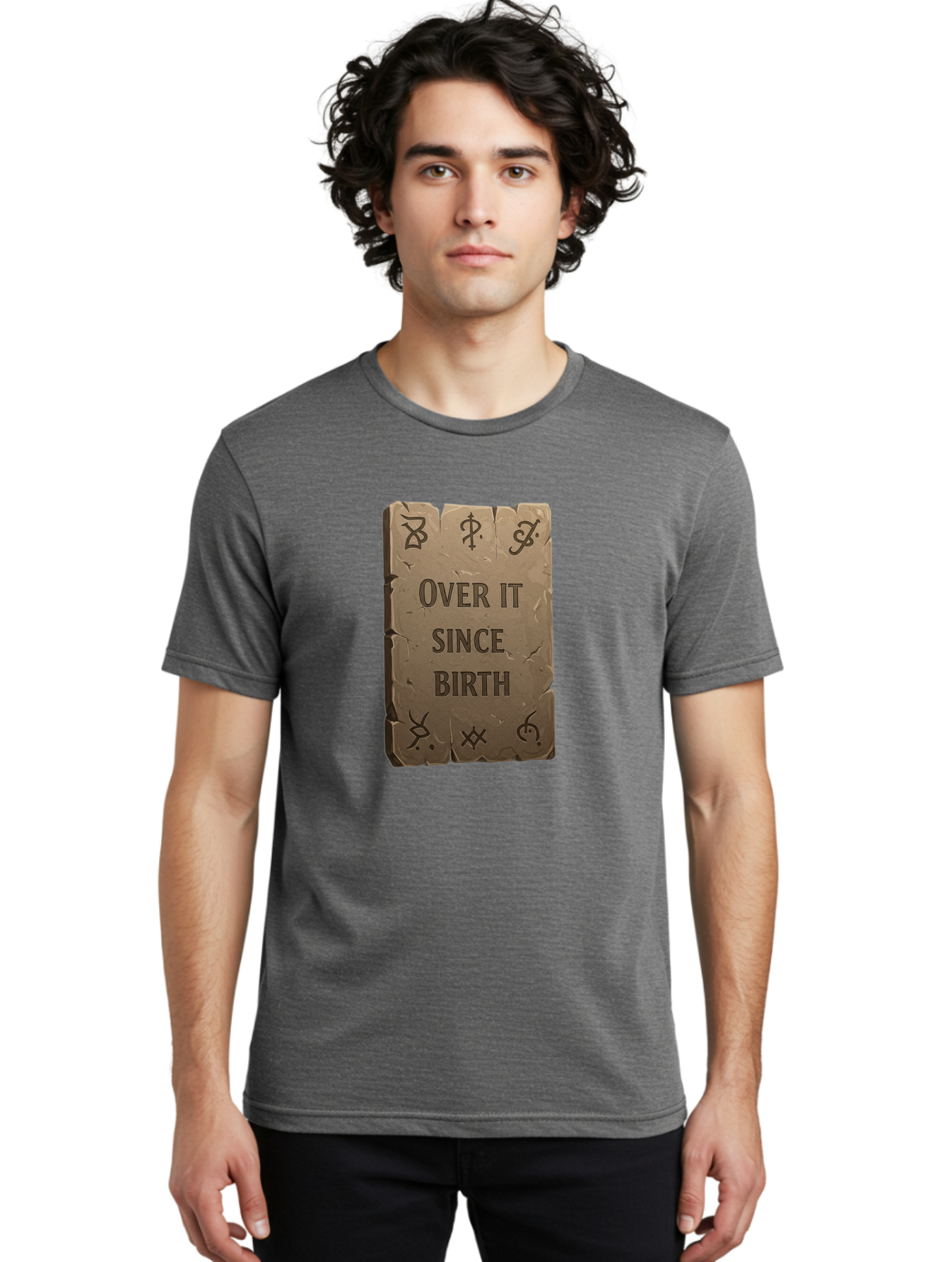 Over-It-Since-Birth-4 Men'S Graphic Tee, 100% Cotton, Comfortable Casual Summer Wear, Machine Washable, Vintage Camera, Old Camera, Antique Camera, Black Camera, Classic Photography, Photography Equipment, Nostalgic Device, Film Camera, Bal016