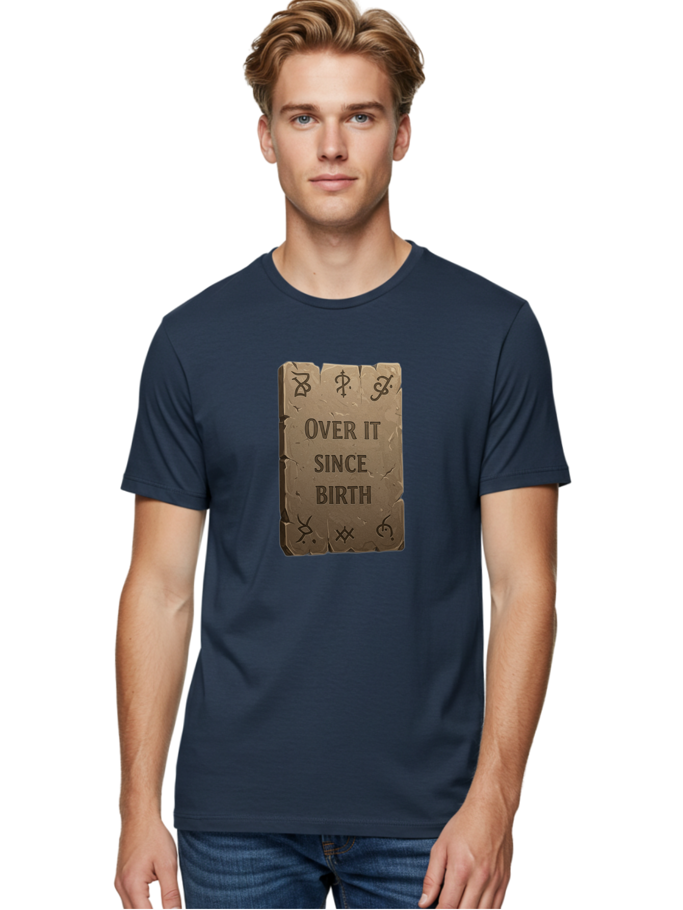 Over-It-Since-Birth-4 Men'S Graphic Tee, 100% Cotton, Comfortable Casual Summer Wear, Machine Washable, Vintage Camera, Old Camera, Antique Camera, Black Camera, Classic Photography, Photography Equipment, Nostalgic Device, Film Camera, Bal016