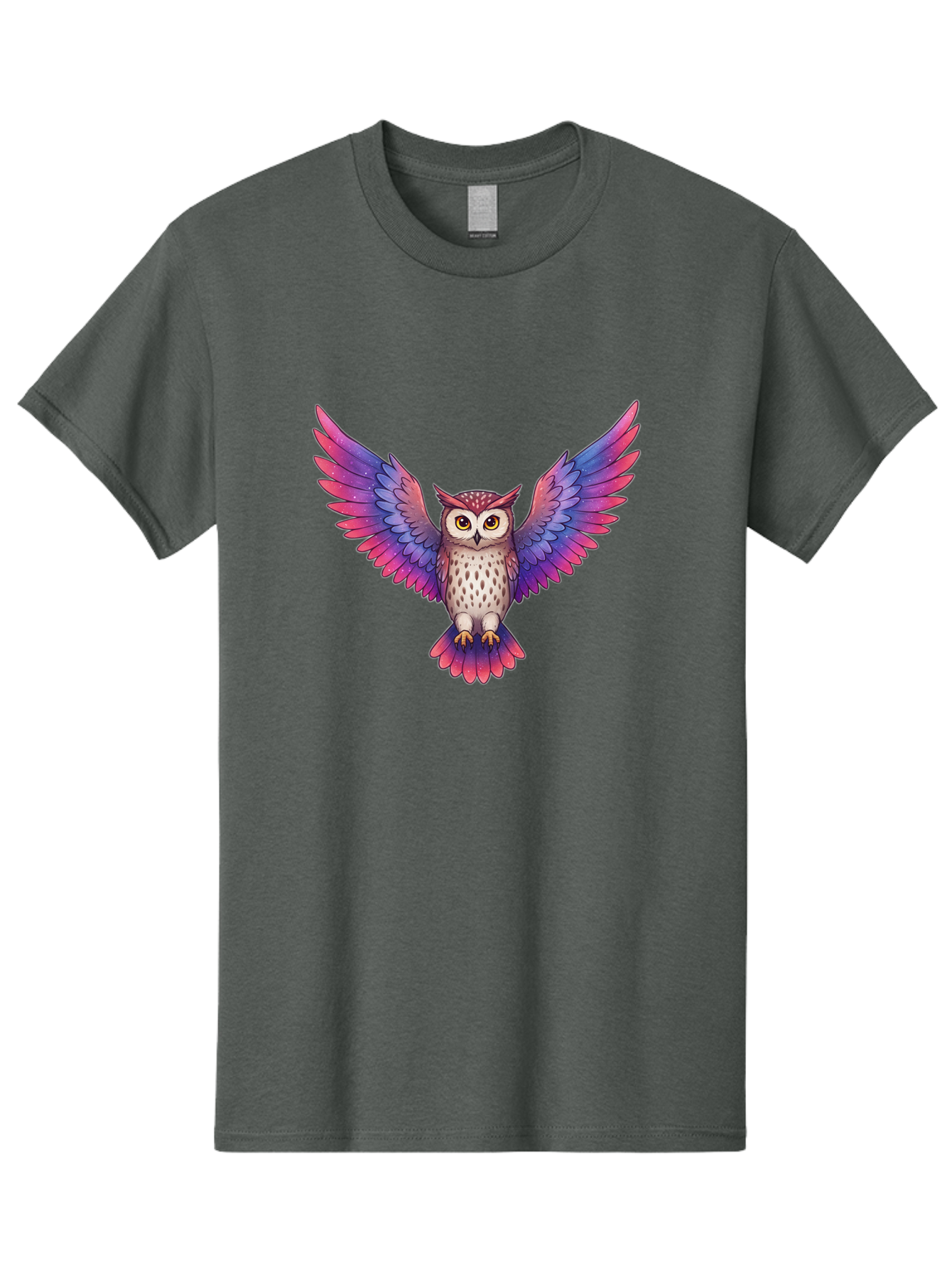 Owl-In-Flight Men'S Graphic Tee, 100% Cotton, Comfortable Casual Summer Wear, Machine Washable, Vintage Camera, Old Camera, Antique Camera, Black Camera, Classic Photography, Photography Equipment, Nostalgic Device, Film Camera, Camera Art Bal020