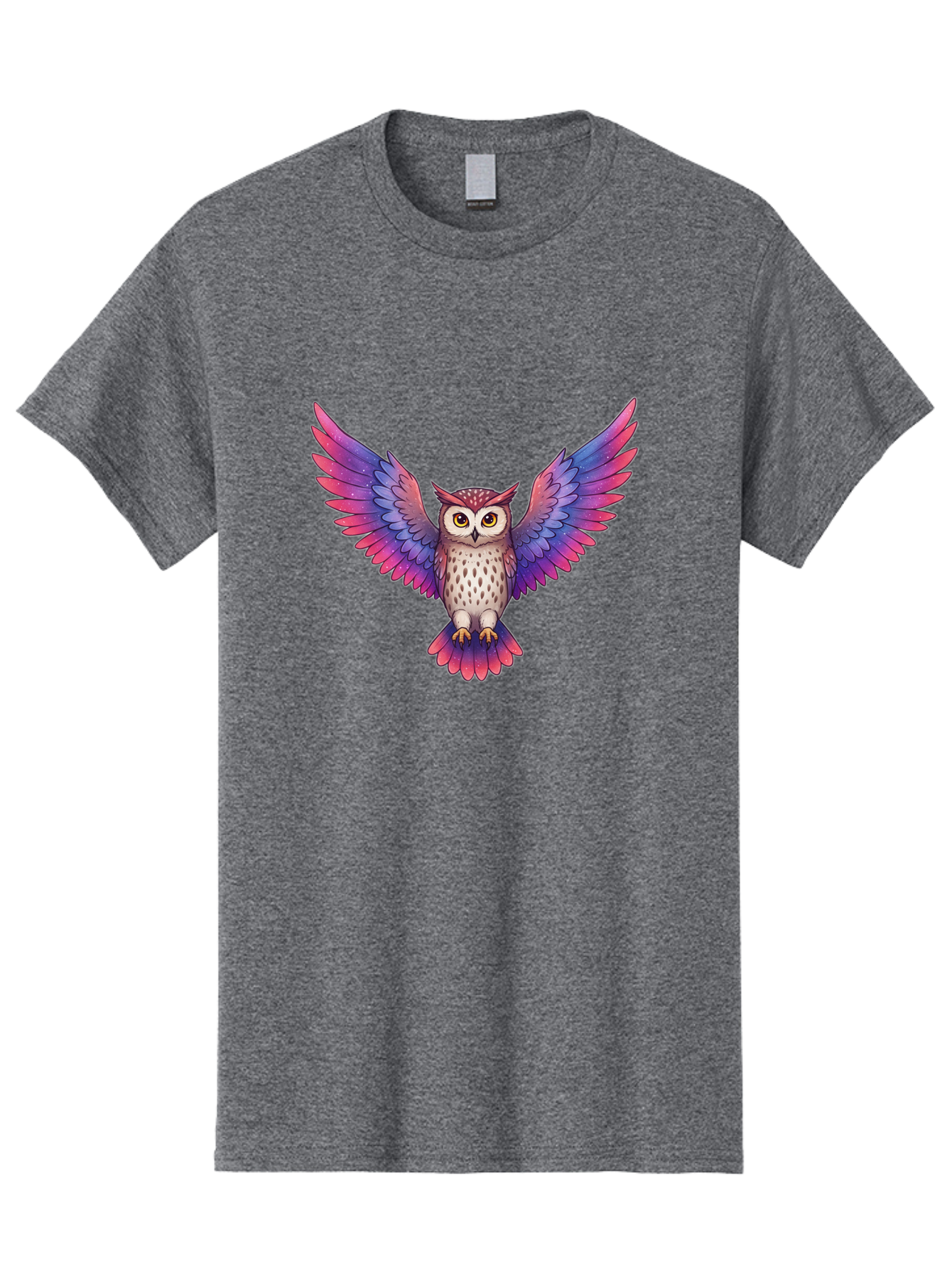 Owl-In-Flight Men'S Graphic Tee, 100% Cotton, Comfortable Casual Summer Wear, Machine Washable, Vintage Camera, Old Camera, Antique Camera, Black Camera, Classic Photography, Photography Equipment, Nostalgic Device, Film Camera, Camera Art Bal020