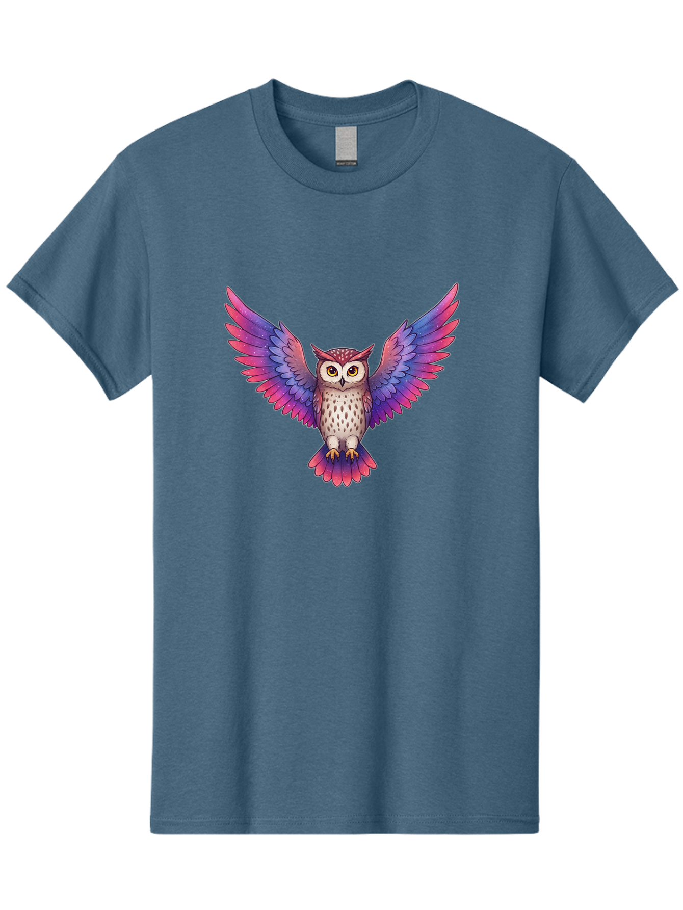 Owl-In-Flight Men'S Graphic Tee, 100% Cotton, Comfortable Casual Summer Wear, Machine Washable, Vintage Camera, Old Camera, Antique Camera, Black Camera, Classic Photography, Photography Equipment, Nostalgic Device, Film Camera, Camera Art Bal020