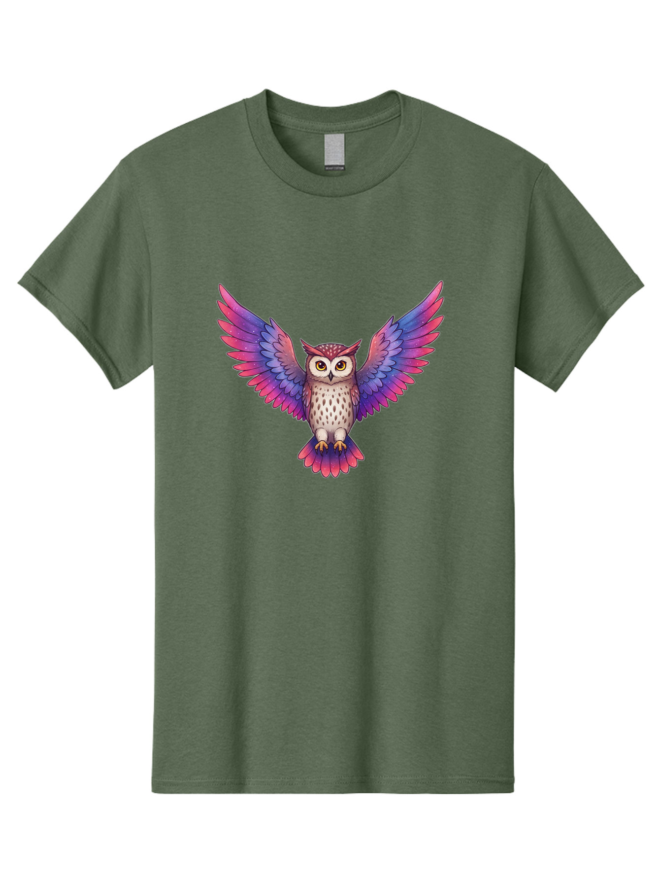 Owl-In-Flight Men'S Graphic Tee, 100% Cotton, Comfortable Casual Summer Wear, Machine Washable, Vintage Camera, Old Camera, Antique Camera, Black Camera, Classic Photography, Photography Equipment, Nostalgic Device, Film Camera, Camera Art Bal020