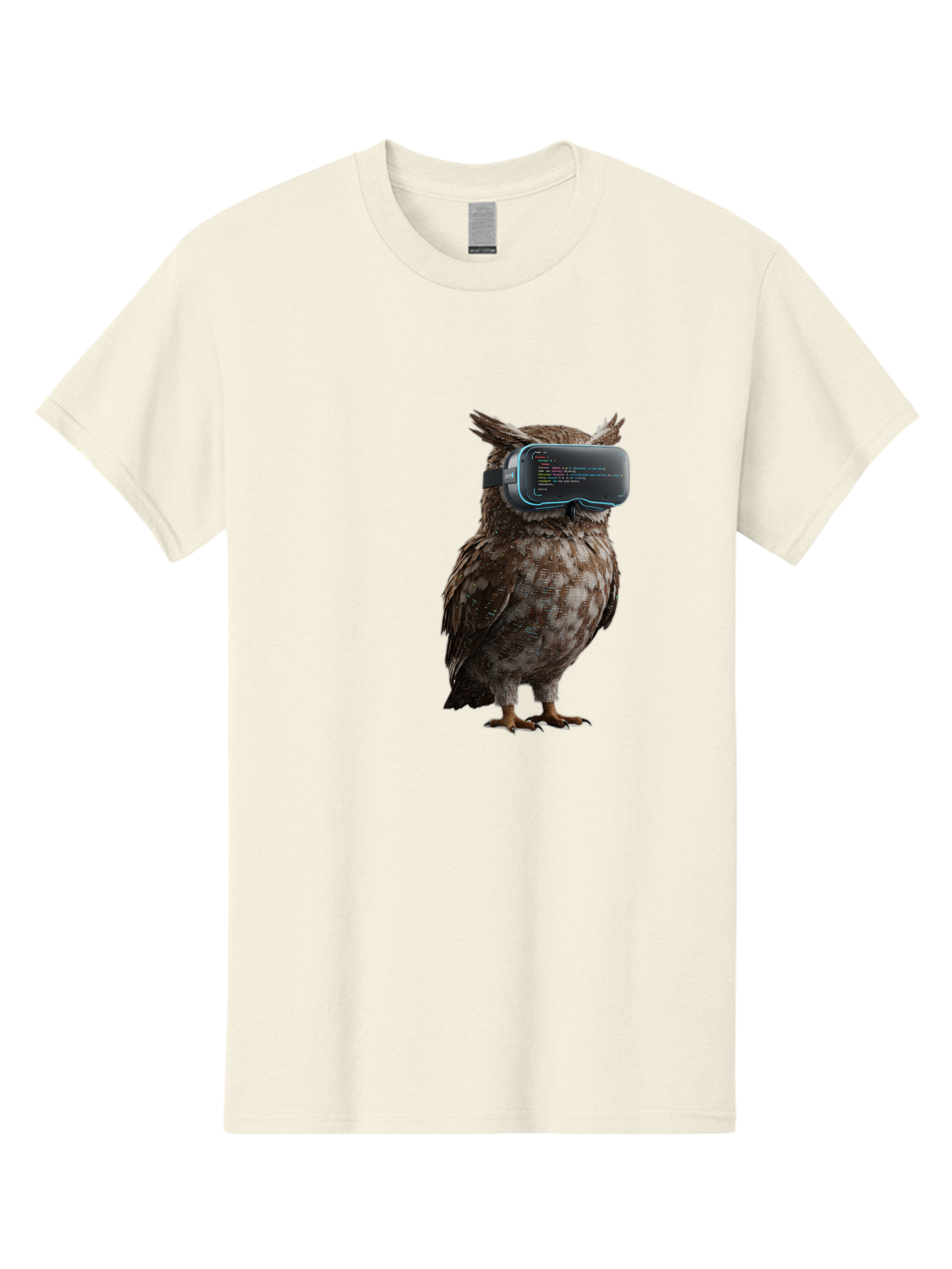 Owl-Vr-Headset Men'S Graphic Tee, 100% Cotton, Comfortable Casual Summer Wear, Machine Washable, Vintage Camera, Old Camera, Antique Camera, Black Camera, Classic Photography, Photography Equipment, Nostalgic Device, Film Camera, Camera Art Bal024