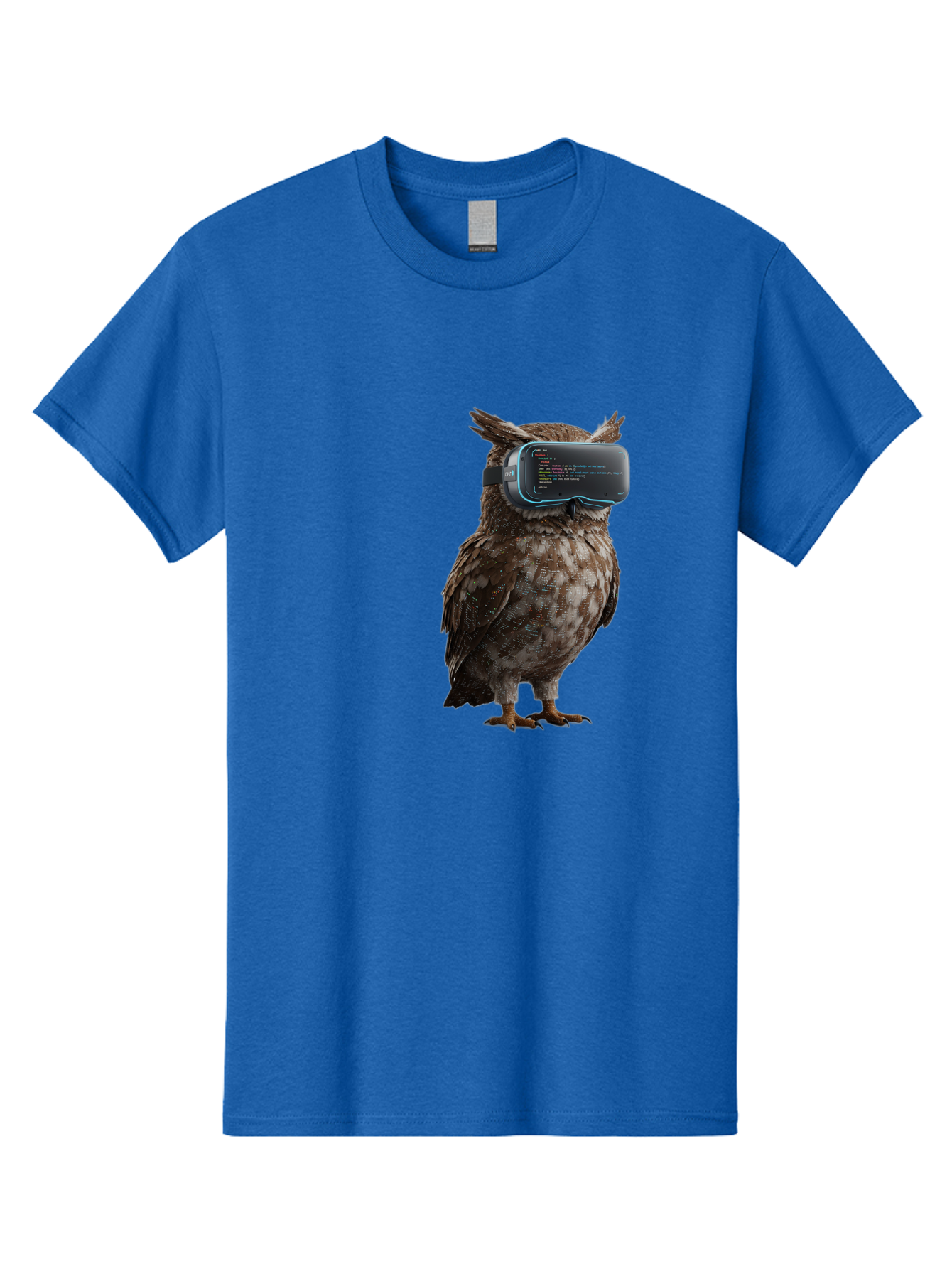 Owl-Vr-Headset Men'S Graphic Tee, 100% Cotton, Comfortable Casual Summer Wear, Machine Washable, Vintage Camera, Old Camera, Antique Camera, Black Camera, Classic Photography, Photography Equipment, Nostalgic Device, Film Camera, Camera Art Bal024