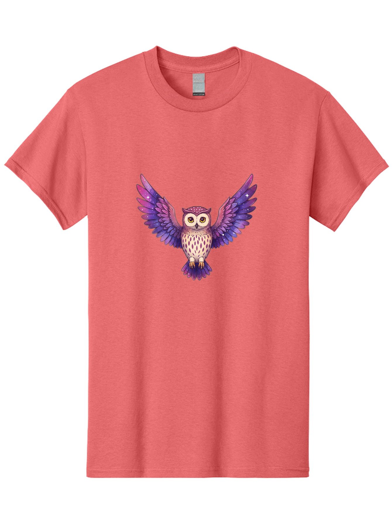 Owl-With-Galaxy-Feathers Men'S Graphic Tee, 100% Cotton, Comfortable Casual Summer Wear, Machine Washable, Vintage Camera, Old Camera, Antique Camera, Black Camera, Classic Photography, Photography Equipment, Nostalgic Device, Film Camera, Bal029