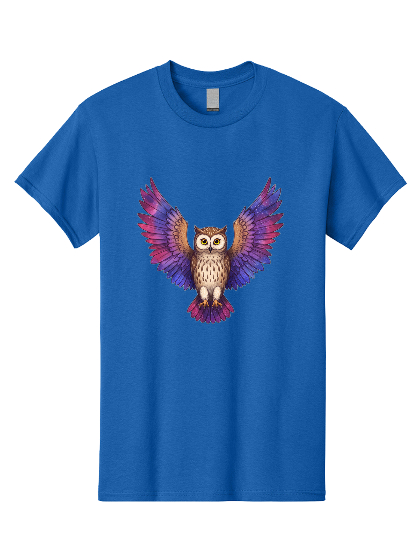 Owl-With-Galaxy-Wings Men'S Graphic Tee, 100% Cotton, Comfortable Casual Summer Wear, Machine Washable, Vintage Camera, Old Camera, Antique Camera, Black Camera, Classic Photography, Photography Equipment, Nostalgic Device, Film Camera, Bal031
