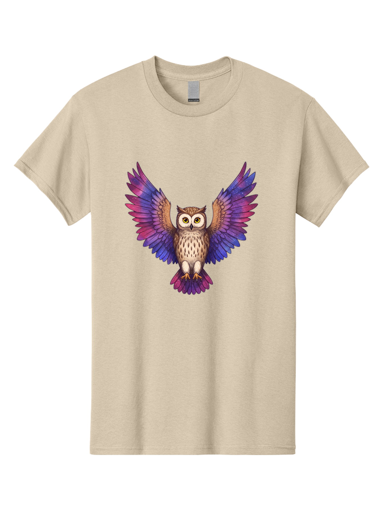 Owl-With-Galaxy-Wings Men'S Graphic Tee, 100% Cotton, Comfortable Casual Summer Wear, Machine Washable, Vintage Camera, Old Camera, Antique Camera, Black Camera, Classic Photography, Photography Equipment, Nostalgic Device, Film Camera, Bal031