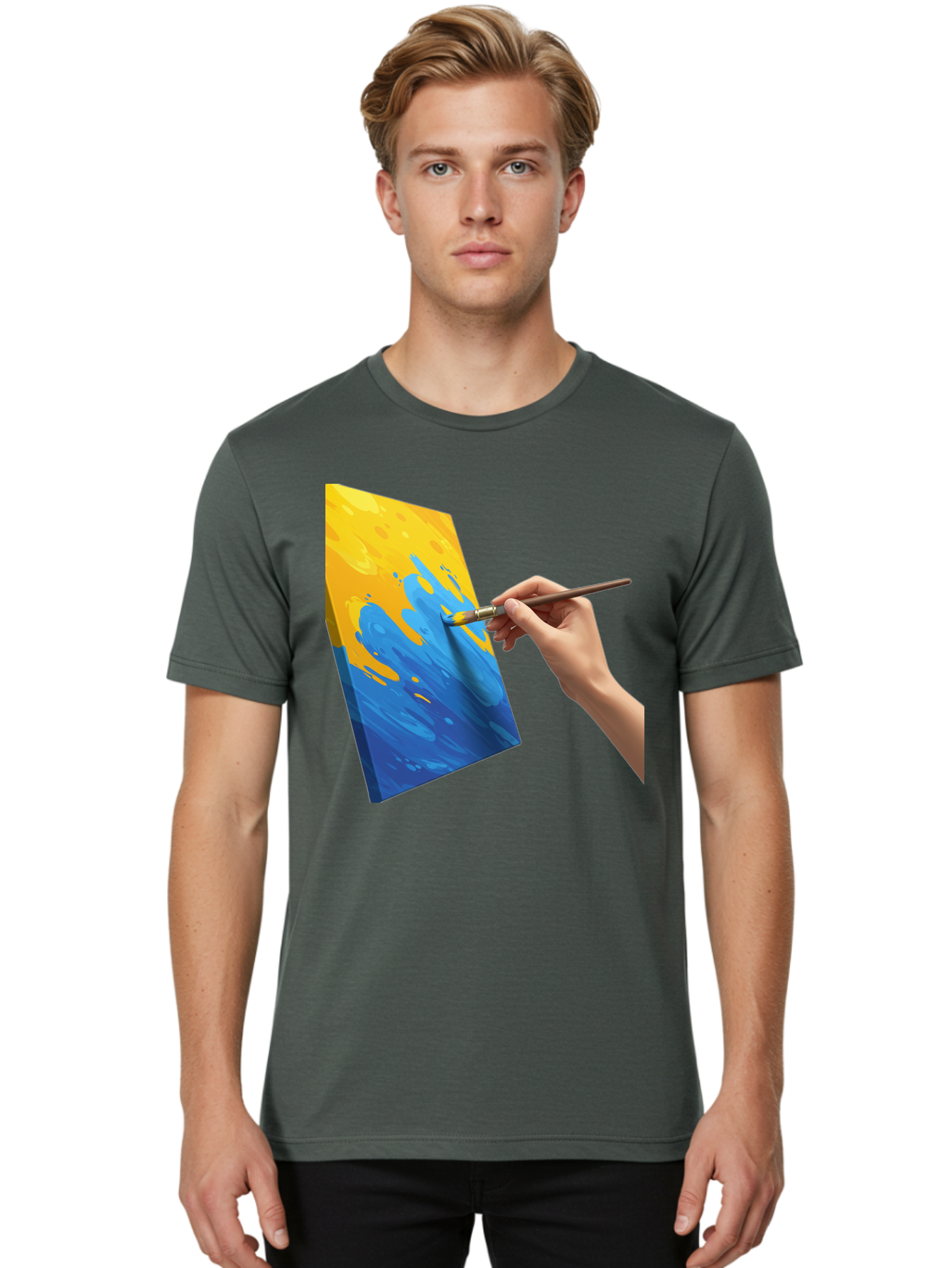 Painting-Canvas Men'S Graphic Tee, 100% Cotton, Comfortable Casual Summer Wear, Machine Washable, Vintage Camera, Old Camera, Antique Camera, Black Camera, Classic Photography, Photography Equipment, Nostalgic Device, Film Camera, Camera Art Bal039