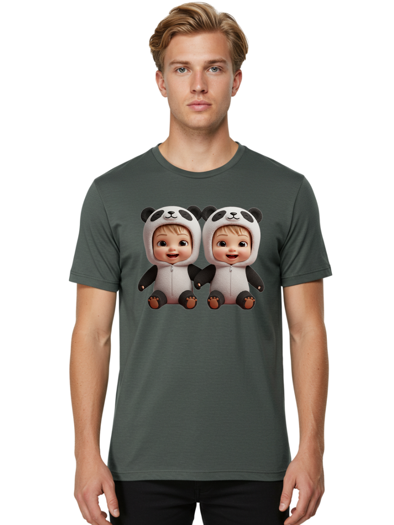 Panda-Costume-Twins Men'S Graphic Tee, 100% Cotton, Comfortable Casual Summer Wear, Machine Washable, Vintage Camera, Old Camera, Antique Camera, Black Camera, Classic Photography, Photography Equipment, Nostalgic Device, Film Camera, Bal042