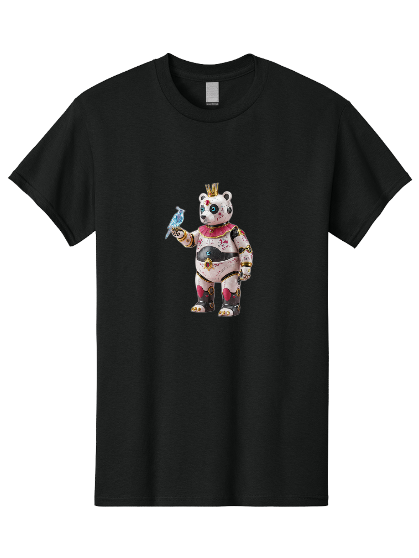 Panda-Figurine Men'S Graphic Tee, 100% Cotton, Comfortable Casual Summer Wear, Machine Washable, Vintage Camera, Old Camera, Antique Camera, Black Camera, Classic Photography, Photography Equipment, Nostalgic Device, Film Camera, Camera Art Bal043