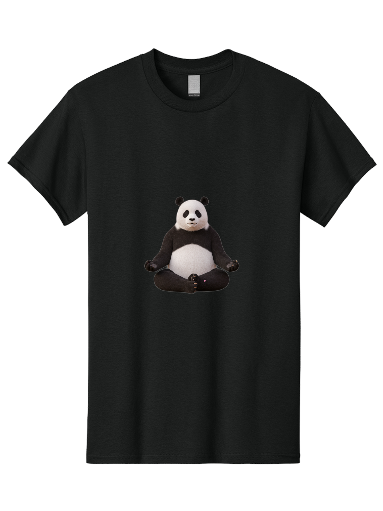 Panda-In-Meditation-Pose Men'S Graphic Tee, 100% Cotton, Comfortable Casual Summer Wear, Machine Washable, Vintage Camera, Old Camera, Antique Camera, Black Camera, Classic Photography, Photography Equipment, Nostalgic Device, Film Camera, Bal044