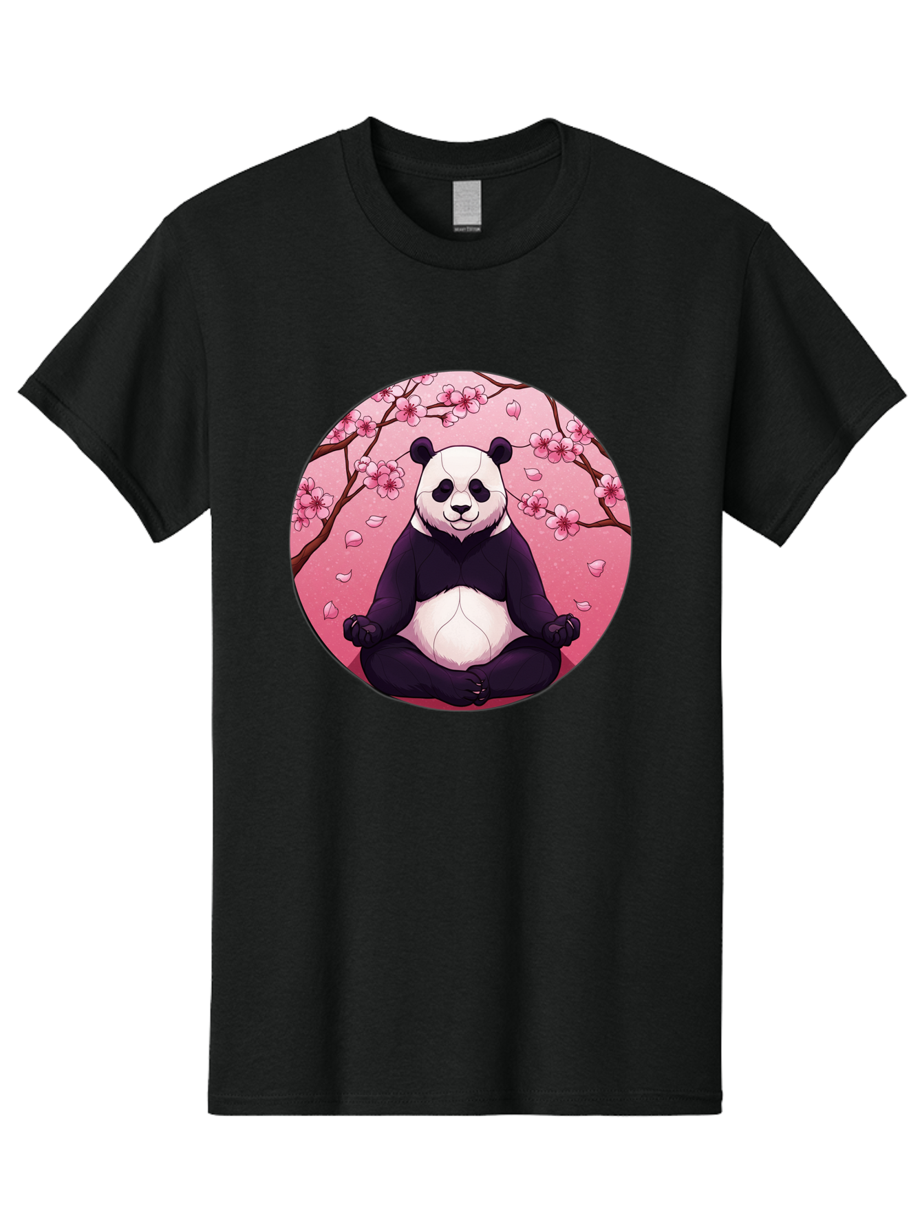 Panda-Meditation-Kawaii Men'S Graphic Tee, 100% Cotton, Comfortable Casual Summer Wear, Machine Washable, Vintage Camera, Old Camera, Antique Camera, Black Camera, Classic Photography, Photography Equipment, Nostalgic Device, Film Camera, Bal046