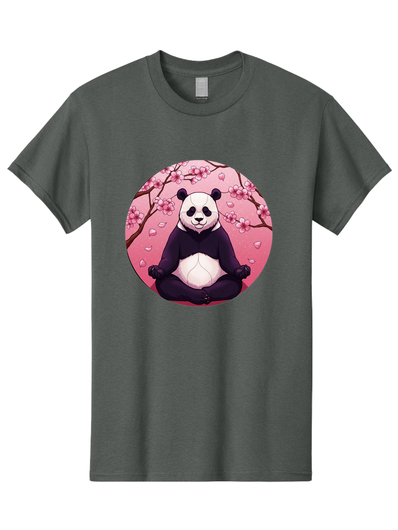 Panda-Meditation-Kawaii Men'S Graphic Tee, 100% Cotton, Comfortable Casual Summer Wear, Machine Washable, Vintage Camera, Old Camera, Antique Camera, Black Camera, Classic Photography, Photography Equipment, Nostalgic Device, Film Camera, Bal046