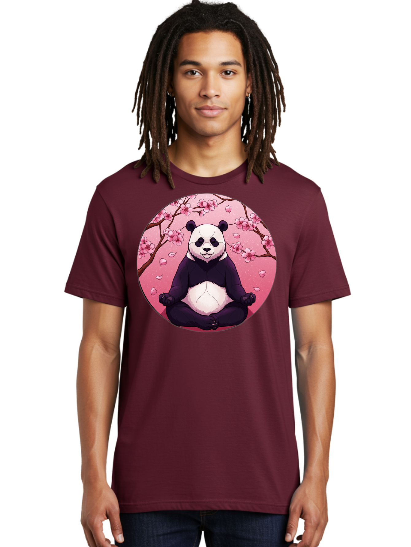 Panda-Meditation-Kawaii Men'S Graphic Tee, 100% Cotton, Comfortable Casual Summer Wear, Machine Washable, Vintage Camera, Old Camera, Antique Camera, Black Camera, Classic Photography, Photography Equipment, Nostalgic Device, Film Camera, Bal046