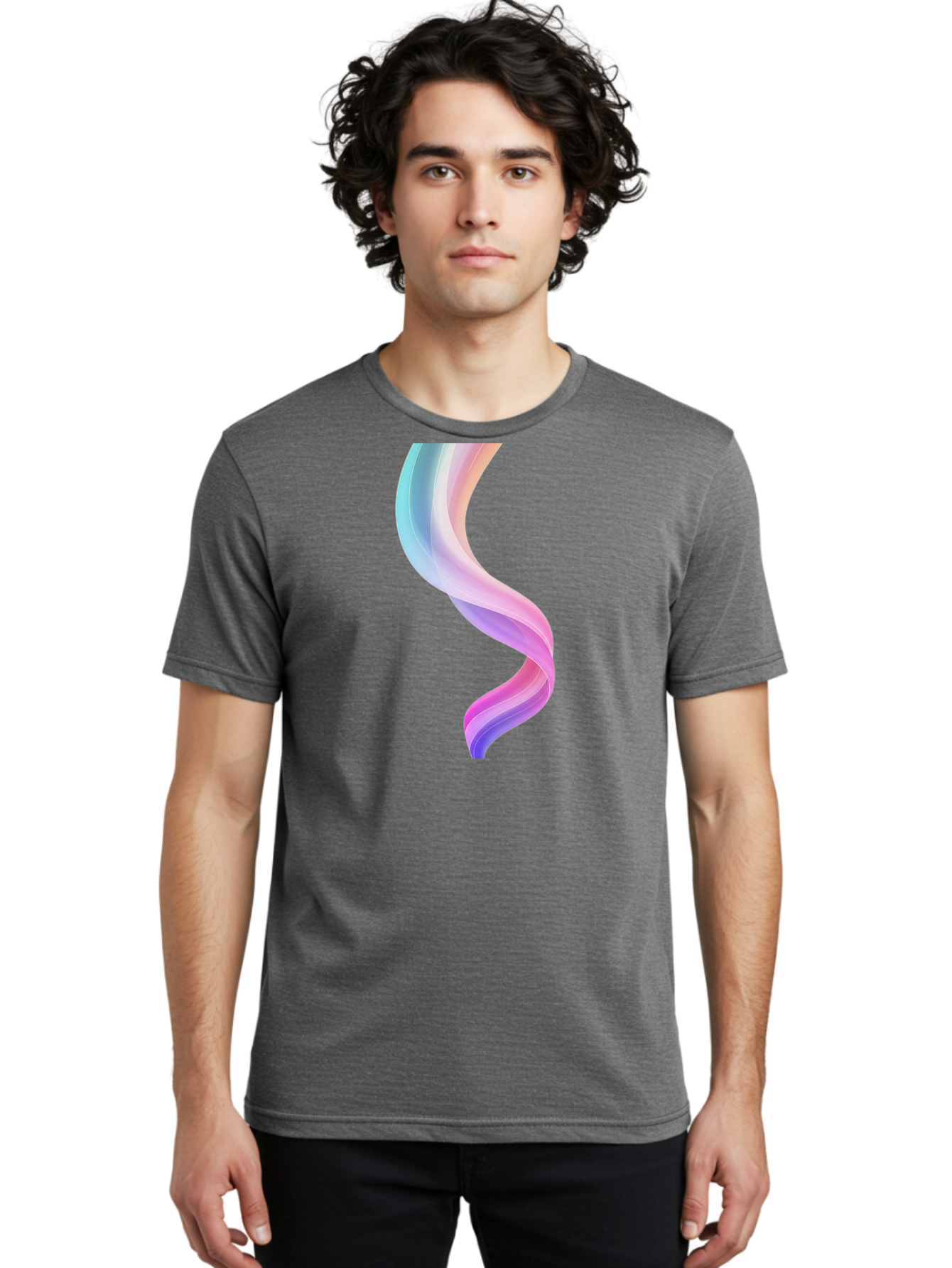 Pastel-Ribbon Men'S Graphic Tee, 100% Cotton, Comfortable Casual Summer Wear, Machine Washable, Vintage Camera, Old Camera, Antique Camera, Black Camera, Classic Photography, Photography Equipment, Nostalgic Device, Film Camera, Camera Art Bal054