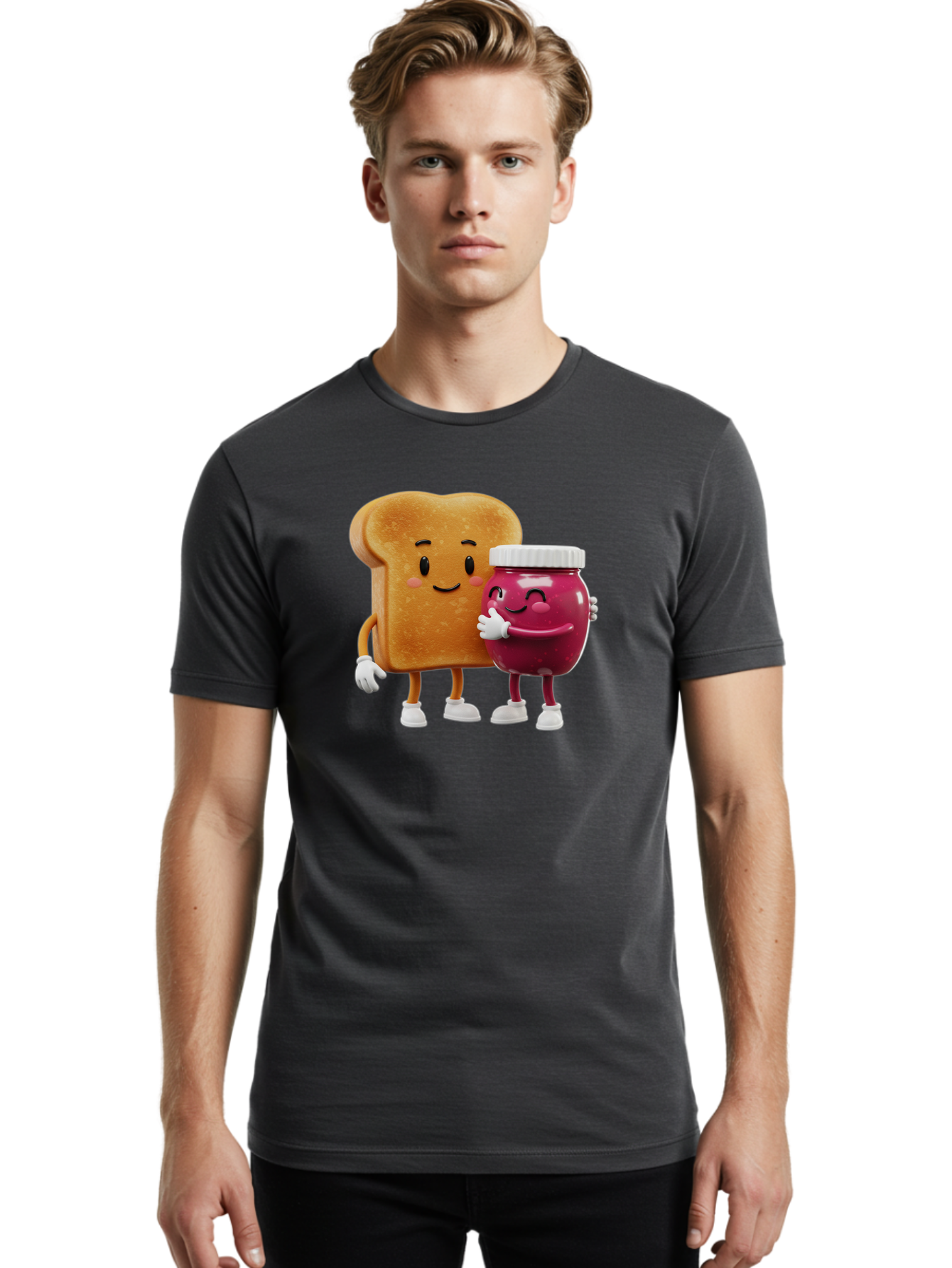 Peanut-Butter-And-Jelly Men'S Graphic Tee, 100% Cotton, Comfortable Casual Summer Wear, Machine Washable, Vintage Camera, Old Camera, Antique Camera, Black Camera, Classic Photography, Photography Equipment, Nostalgic Device, Film Camera, Bal063