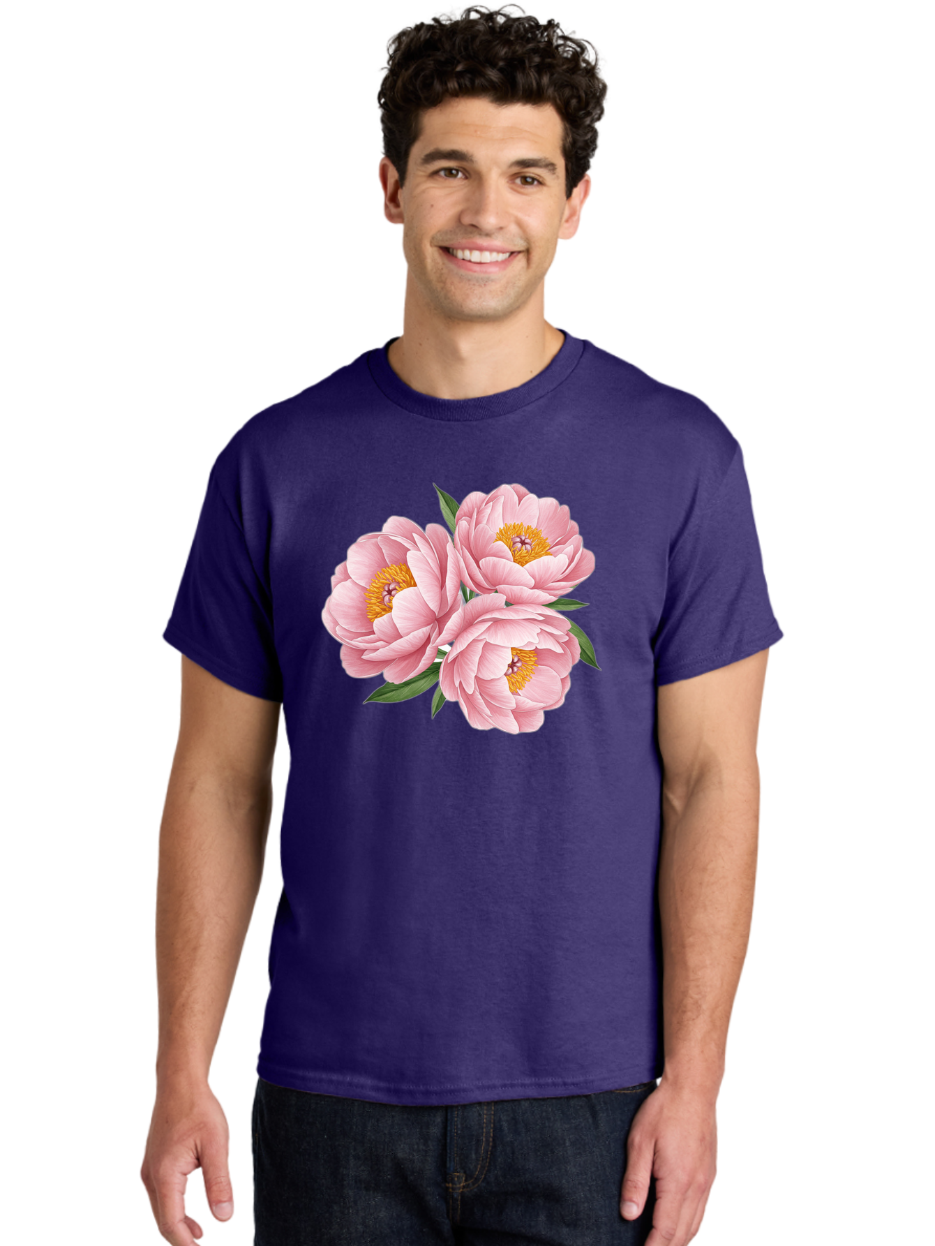 Peonies Men'S Graphic Tee, 100% Cotton, Comfortable Casual Summer Wear, Machine Washable, Vintage Camera, Old Camera, Antique Camera, Black Camera, Classic Photography, Photography Equipment, Nostalgic Device, Film Camera, Camera Art Bal071