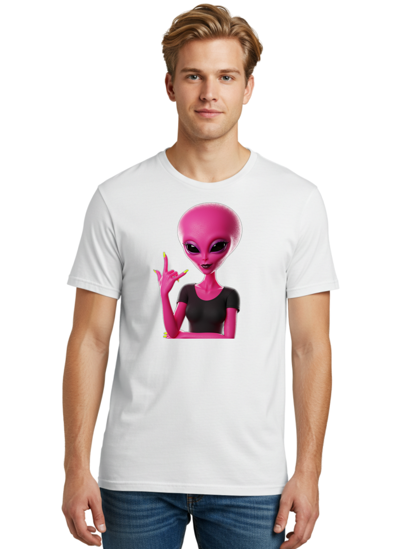Pink-Alien Men'S Graphic Tee, 100% Cotton, Comfortable Casual Summer Wear, Machine Washable, Vintage Camera, Old Camera, Antique Camera, Black Camera, Classic Photography, Photography Equipment, Nostalgic Device, Film Camera, Camera Art Bal073