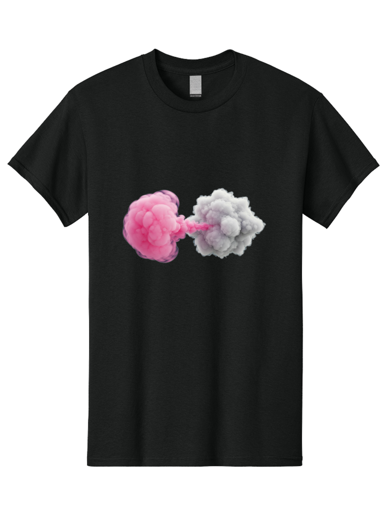 Pink-And-White-Smoke-Bombs Men'S Graphic Tee, 100% Cotton, Comfortable Casual Summer Wear, Machine Washable, Vintage Camera, Old Camera, Antique Camera, Black Camera, Classic Photography, Photography Equipment, Nostalgic Device, Film Camera, Bal074