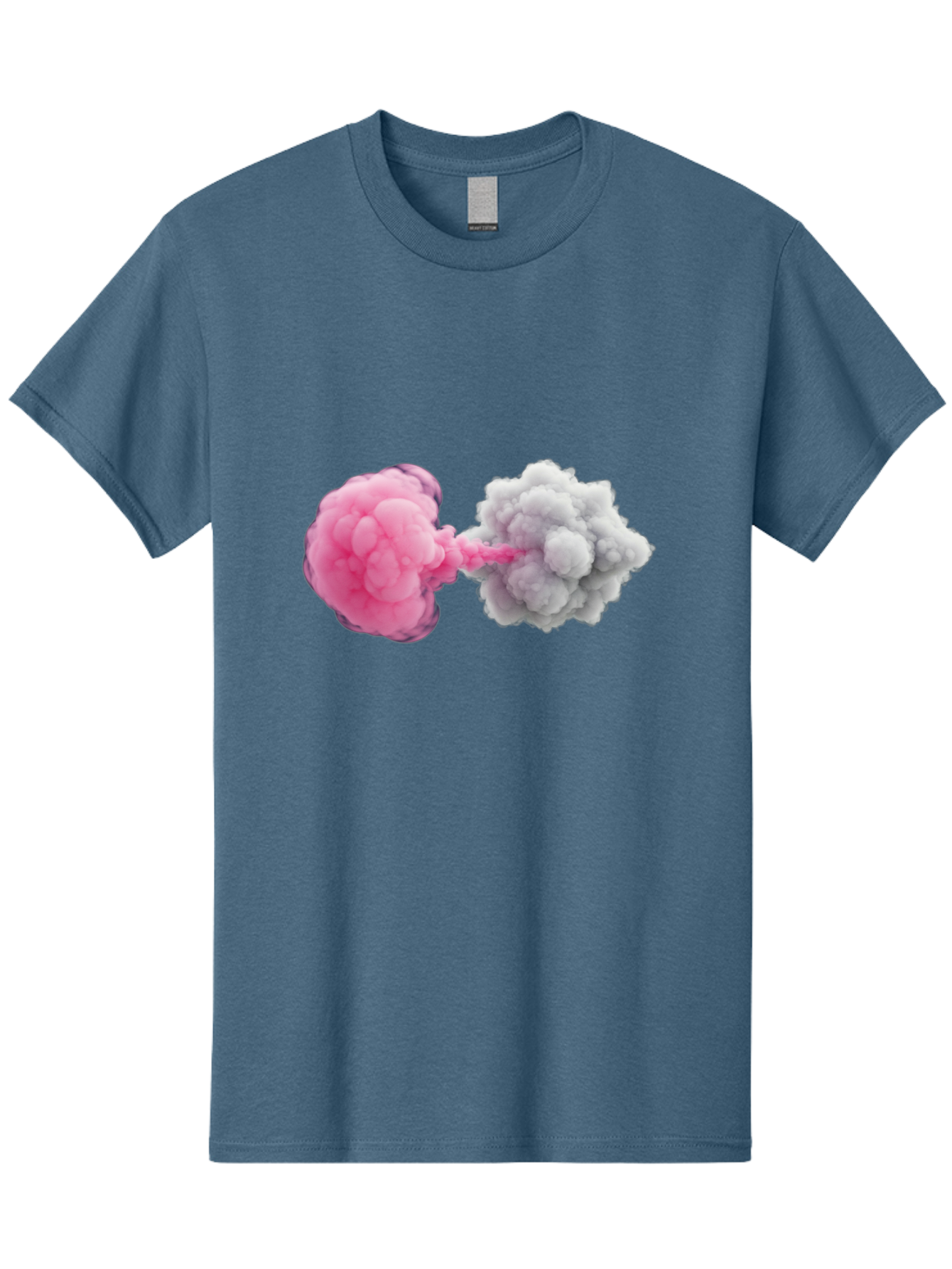 Pink-And-White-Smoke-Bombs Men'S Graphic Tee, 100% Cotton, Comfortable Casual Summer Wear, Machine Washable, Vintage Camera, Old Camera, Antique Camera, Black Camera, Classic Photography, Photography Equipment, Nostalgic Device, Film Camera, Bal074