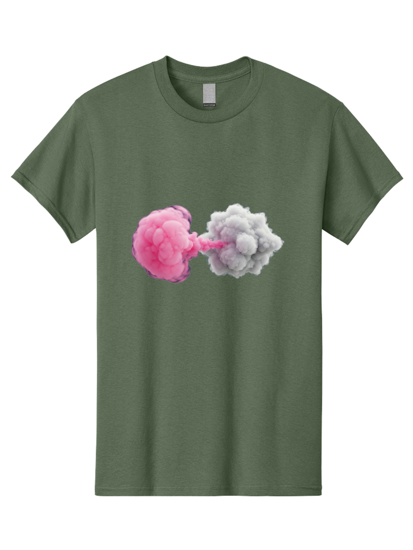 Pink-And-White-Smoke-Bombs Men'S Graphic Tee, 100% Cotton, Comfortable Casual Summer Wear, Machine Washable, Vintage Camera, Old Camera, Antique Camera, Black Camera, Classic Photography, Photography Equipment, Nostalgic Device, Film Camera, Bal074