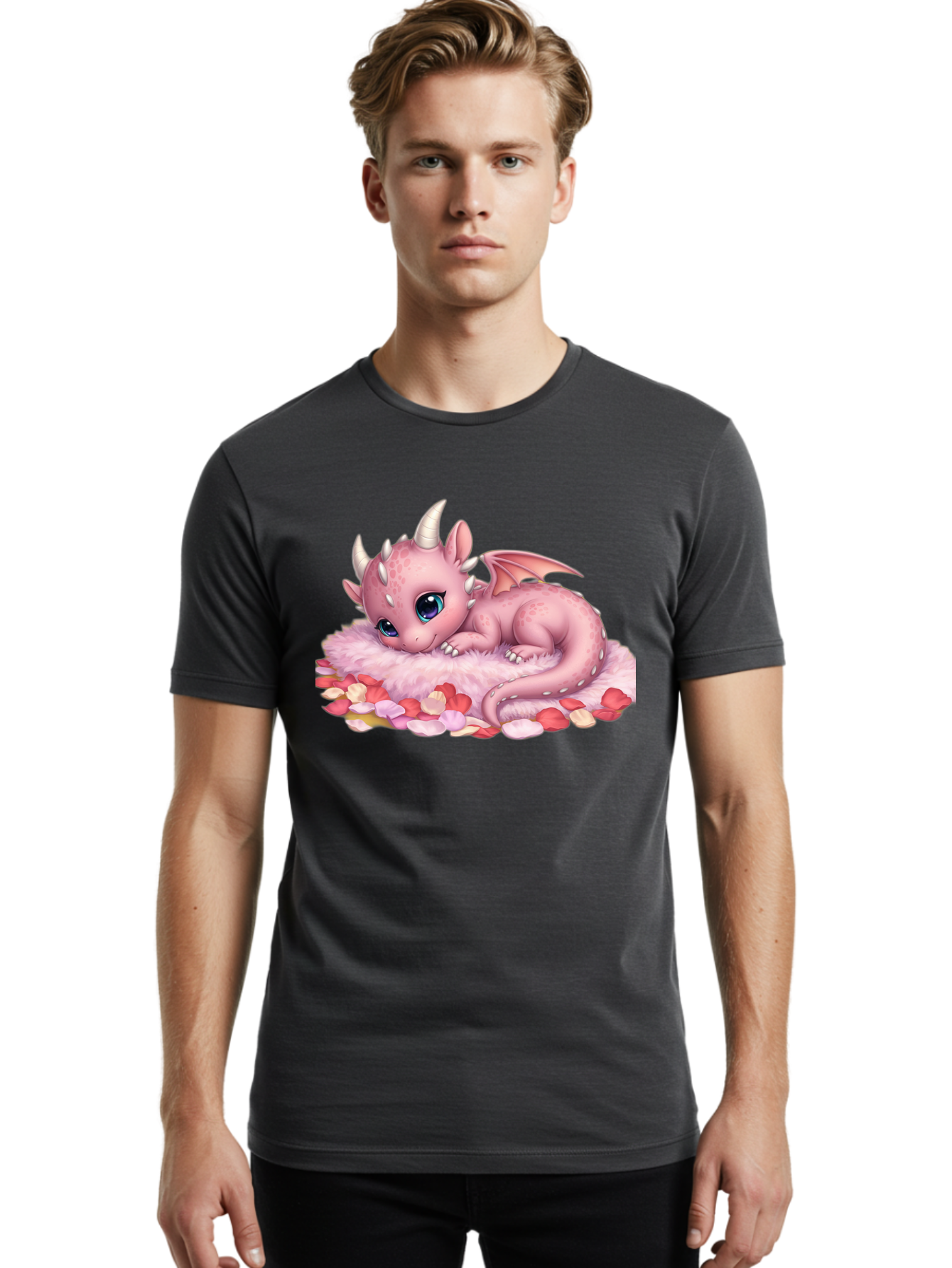 Pink-Baby-Dragon Men'S Graphic Tee, 100% Cotton, Comfortable Casual Summer Wear, Machine Washable, Vintage Camera, Old Camera, Antique Camera, Black Camera, Classic Photography, Photography Equipment, Nostalgic Device, Film Camera, Camera Art Bal075