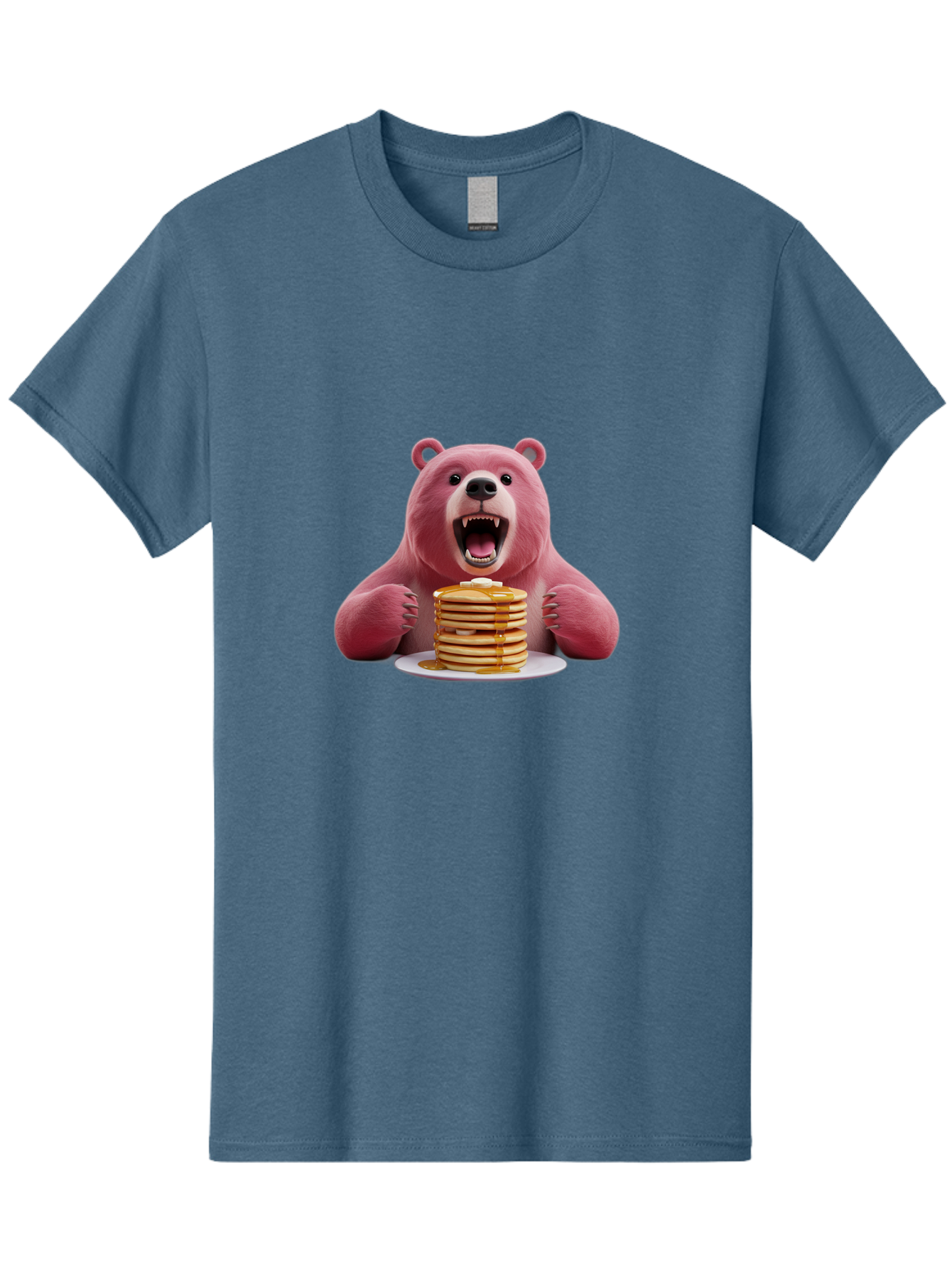 Pink-Bear-Pancakes Men'S Graphic Tee, 100% Cotton, Comfortable Casual Summer Wear, Machine Washable, Vintage Camera, Old Camera, Antique Camera, Black Camera, Classic Photography, Photography Equipment, Nostalgic Device, Film Camera, Bal081