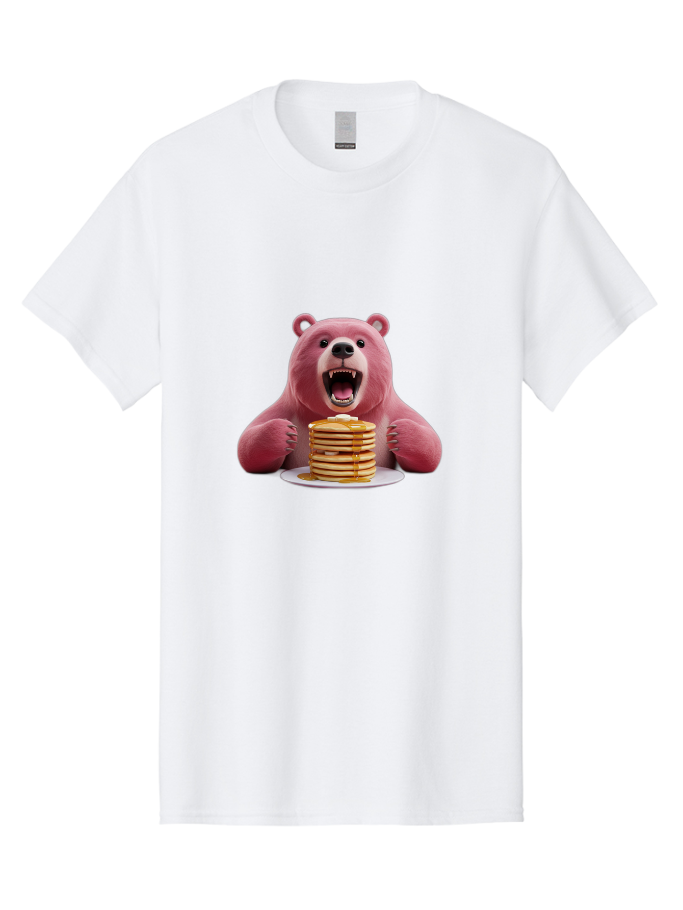 Pink-Bear-Pancakes Men'S Graphic Tee, 100% Cotton, Comfortable Casual Summer Wear, Machine Washable, Vintage Camera, Old Camera, Antique Camera, Black Camera, Classic Photography, Photography Equipment, Nostalgic Device, Film Camera, Bal081