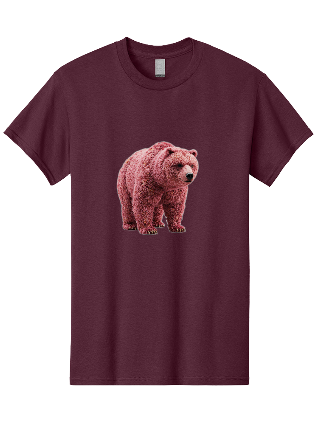 Pink-Bear Men'S Graphic Tee, 100% Cotton, Comfortable Casual Summer Wear, Machine Washable, Vintage Camera, Old Camera, Antique Camera, Black Camera, Classic Photography, Photography Equipment, Nostalgic Device, Film Camera, Camera Art Bal082