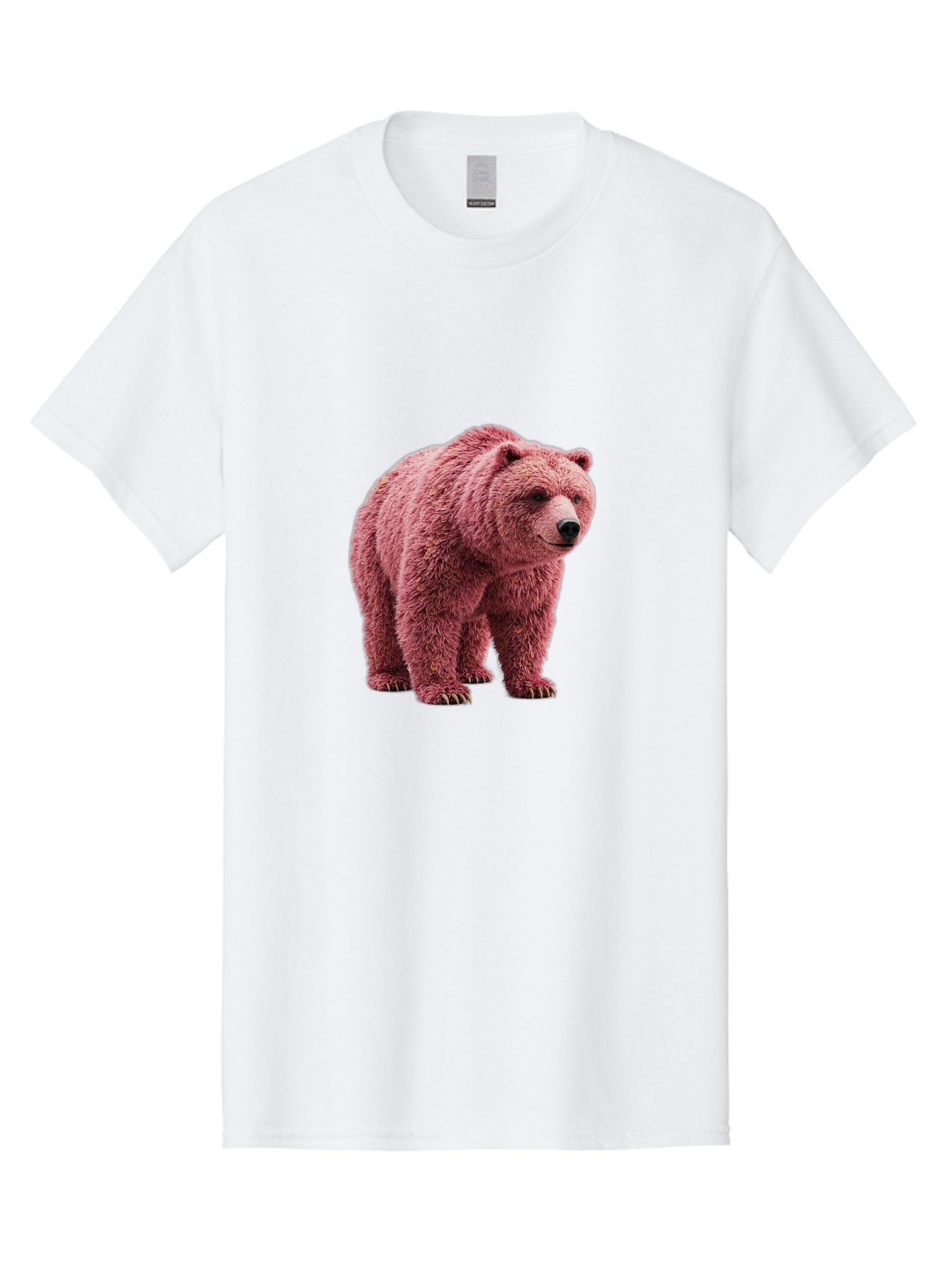 Pink-Bear Men'S Graphic Tee, 100% Cotton, Comfortable Casual Summer Wear, Machine Washable, Vintage Camera, Old Camera, Antique Camera, Black Camera, Classic Photography, Photography Equipment, Nostalgic Device, Film Camera, Camera Art Bal082