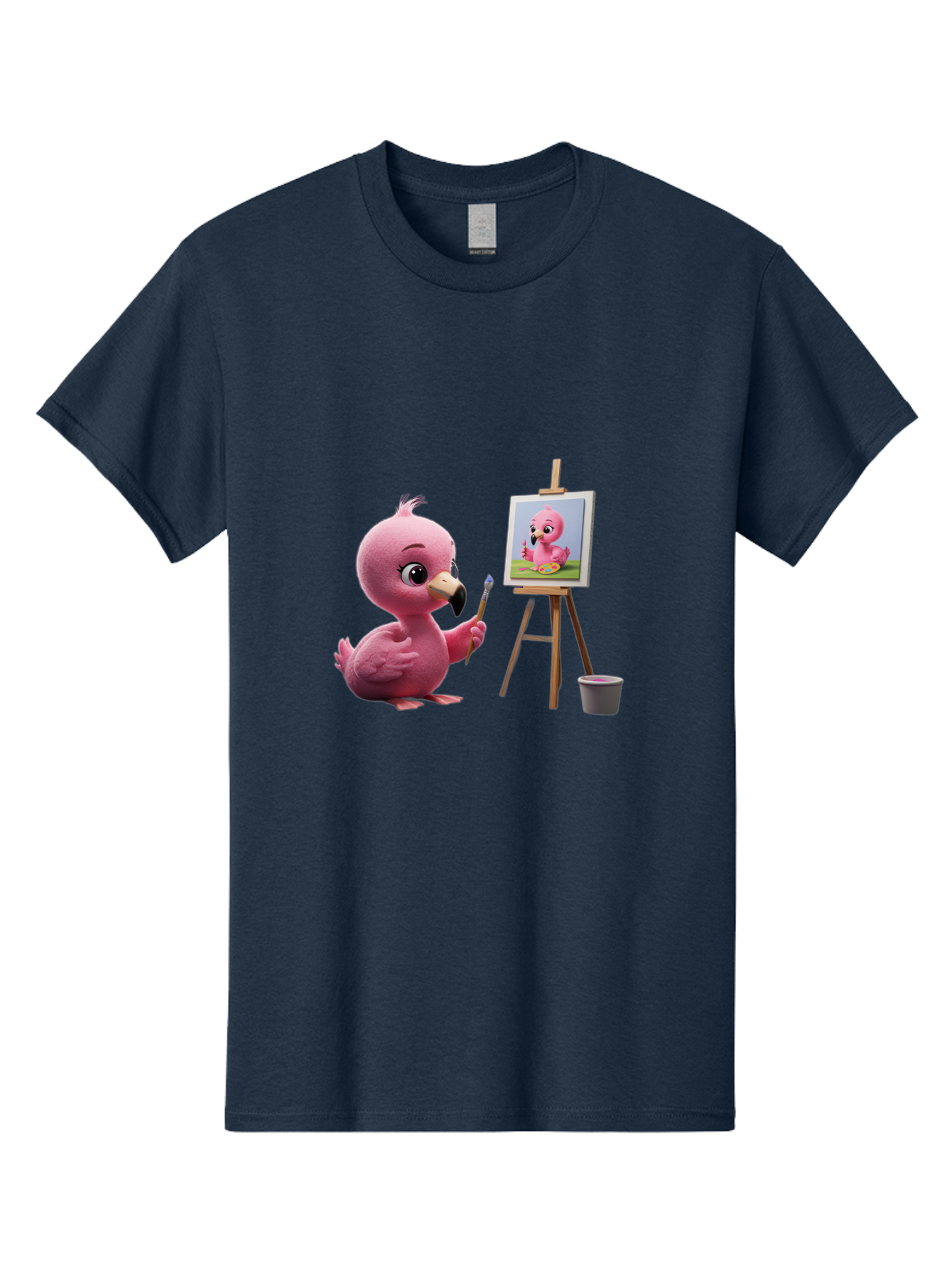 Pink-Bird-Painting Men'S Graphic Tee, 100% Cotton, Comfortable Casual Summer Wear, Machine Washable, Vintage Camera, Old Camera, Antique Camera, Black Camera, Classic Photography, Photography Equipment, Nostalgic Device, Film Camera, Bal083